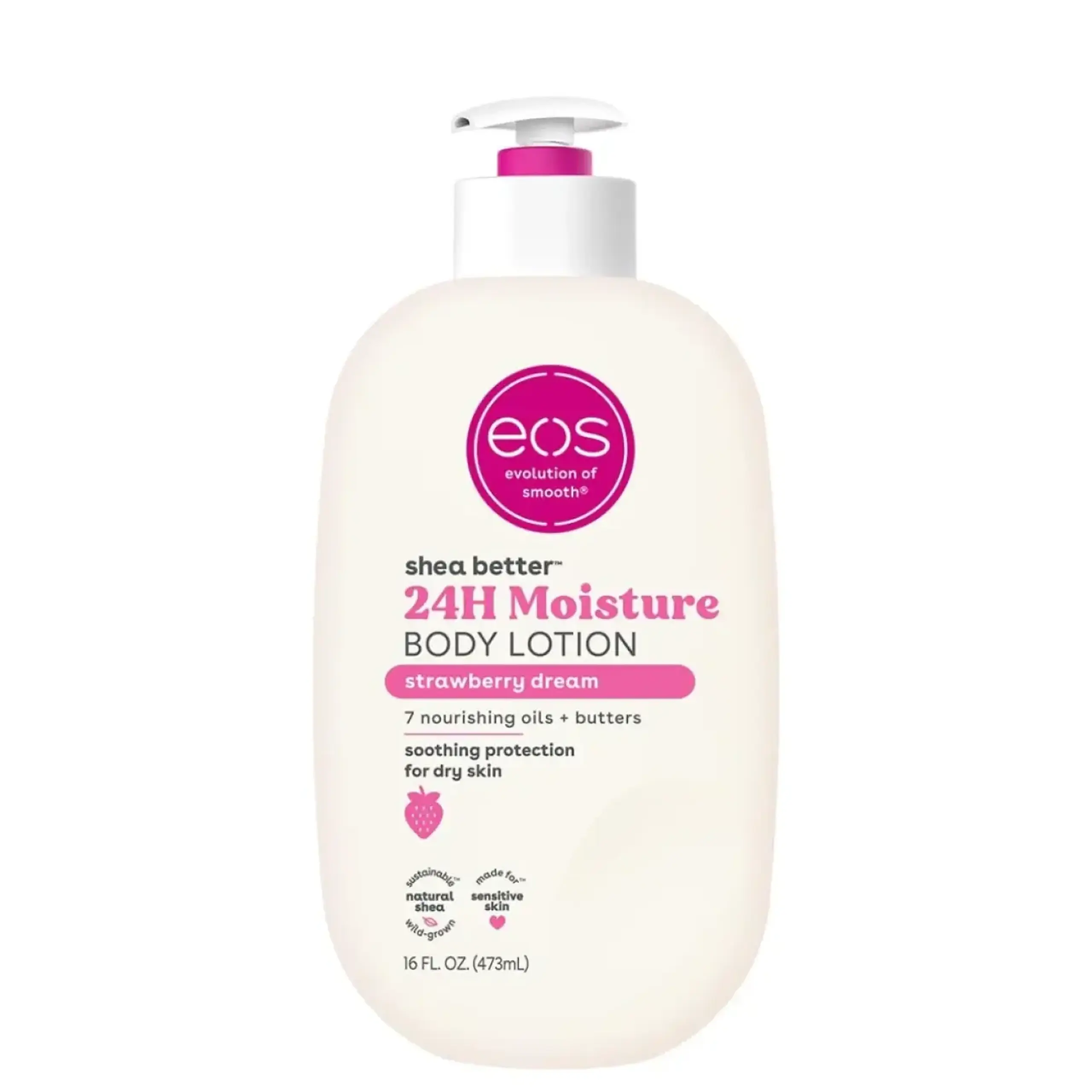 EOS, Strawberry Dream Body Lotion, 473 ml