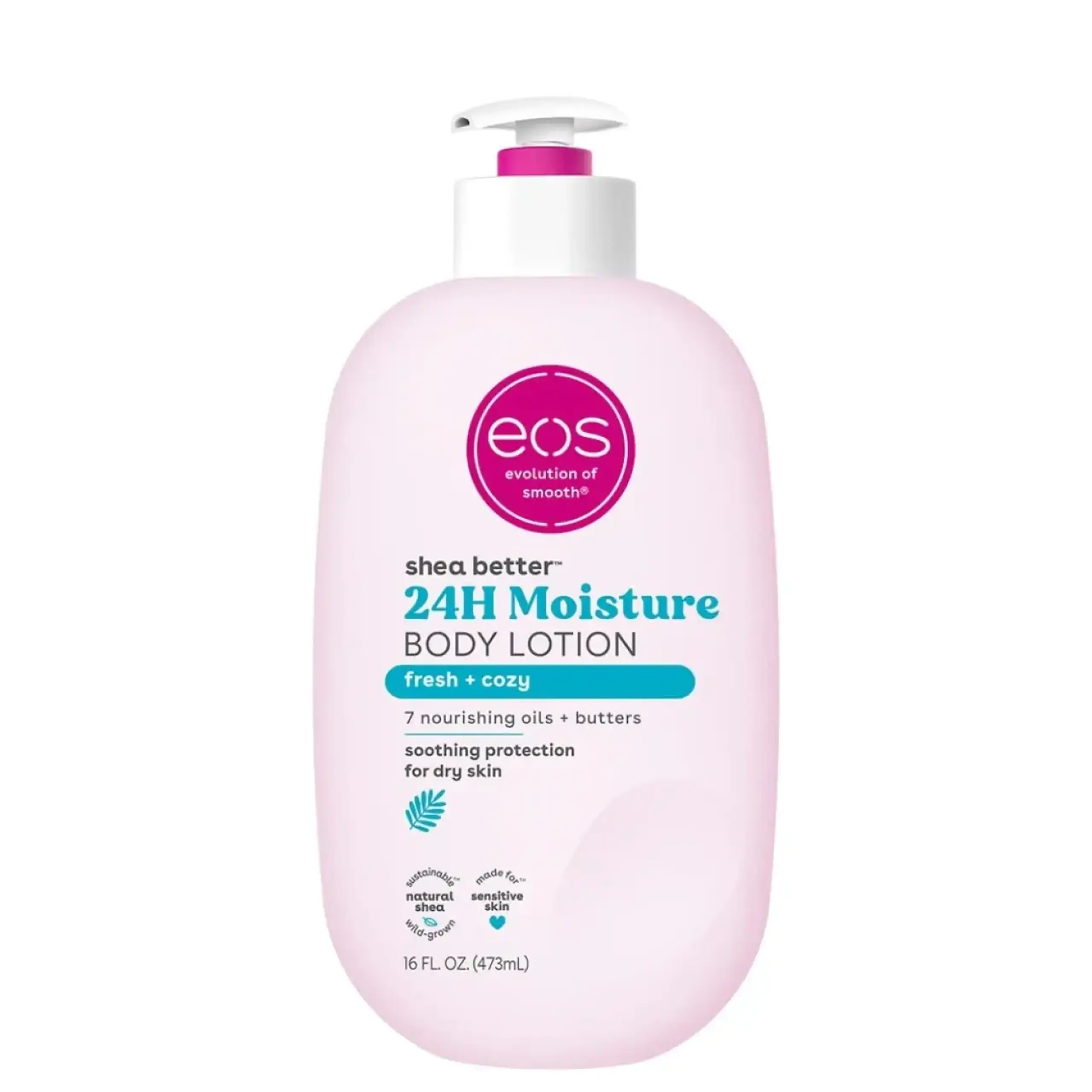 EOS, Shea Butter Body Lotion Fresh & Cozy, 473 ml