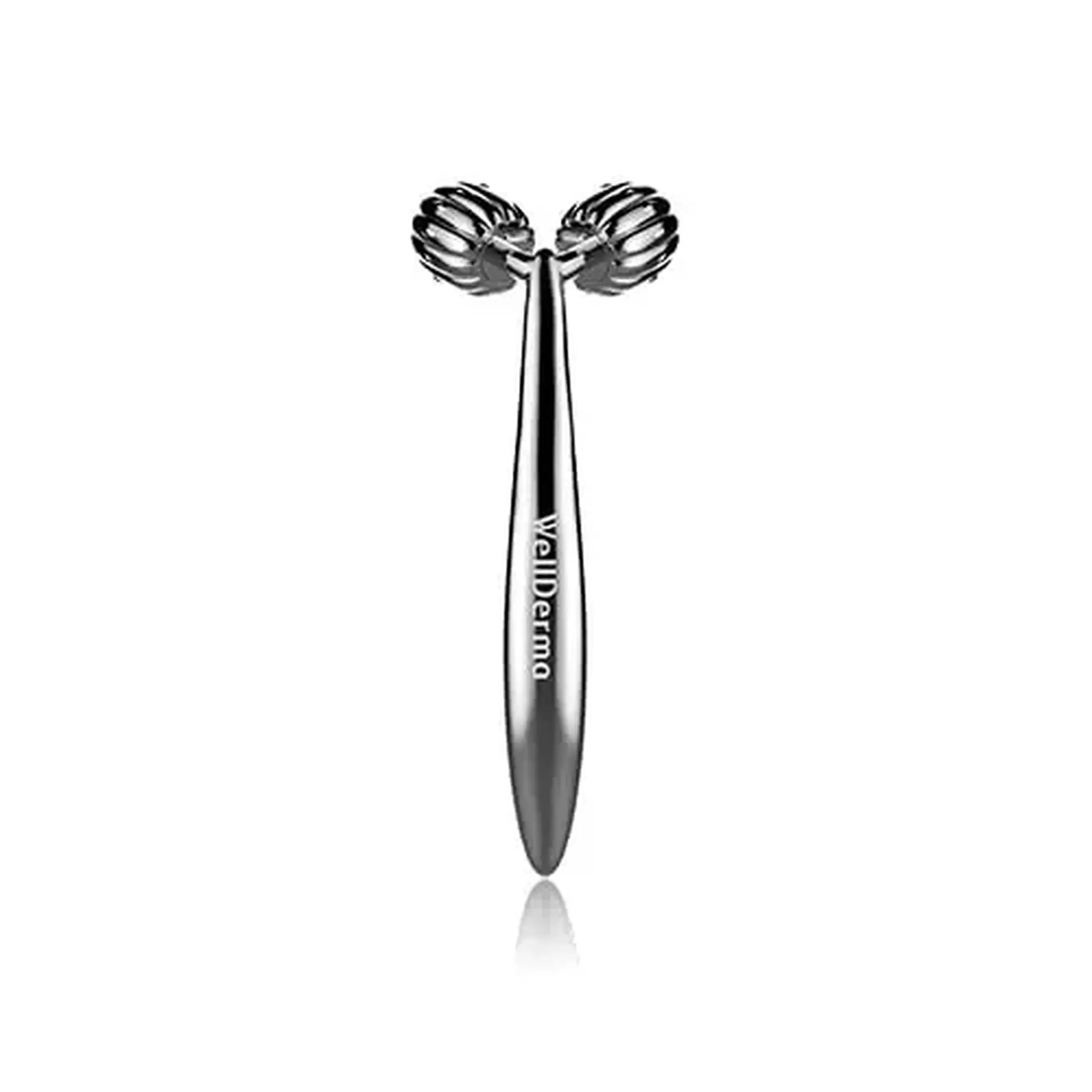 Roler facial WellDerma, Face Lifting Dark Silver Roller