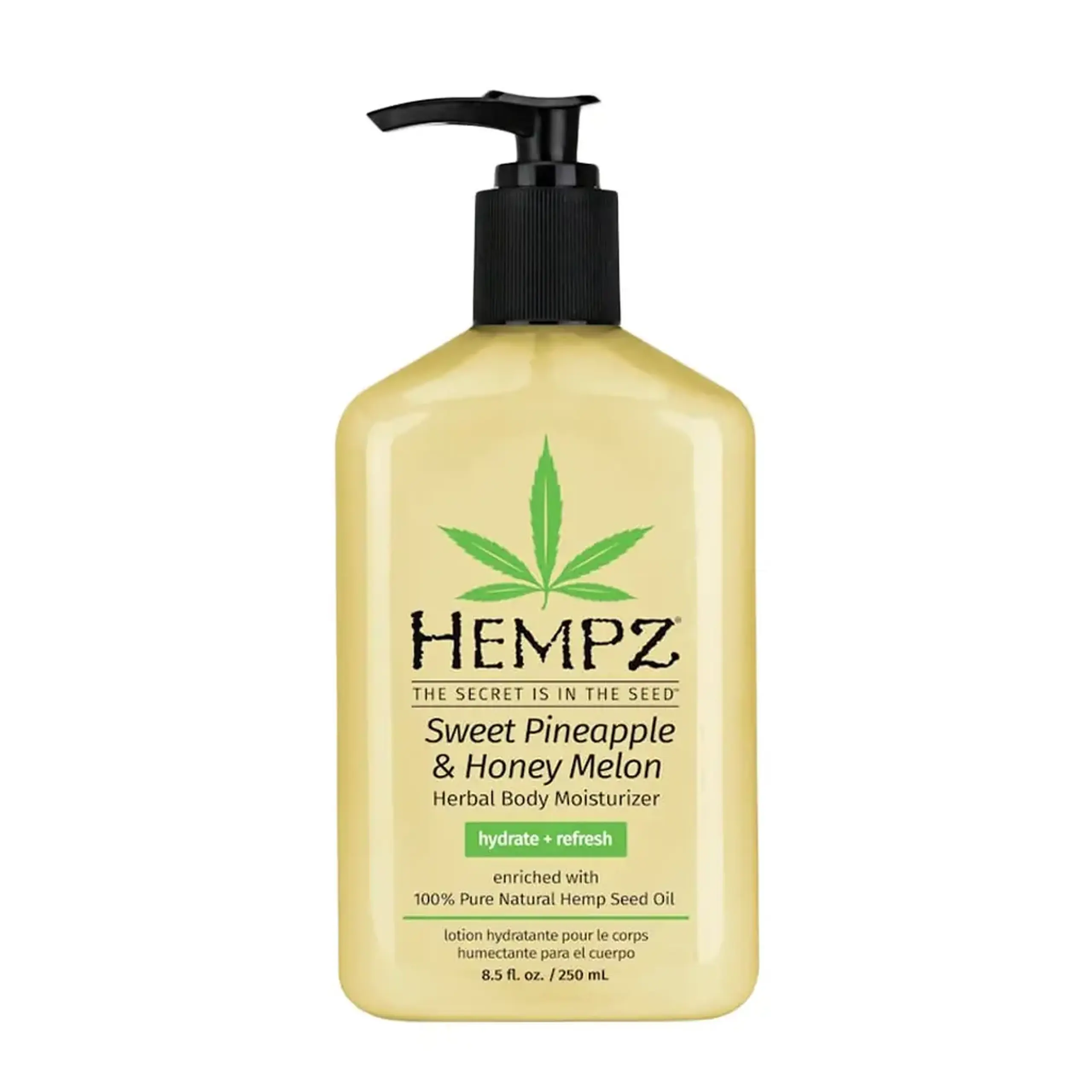 Hempz, Sweet Pineapple Honey Melon Herbal Body Moisturizer, 250 ml