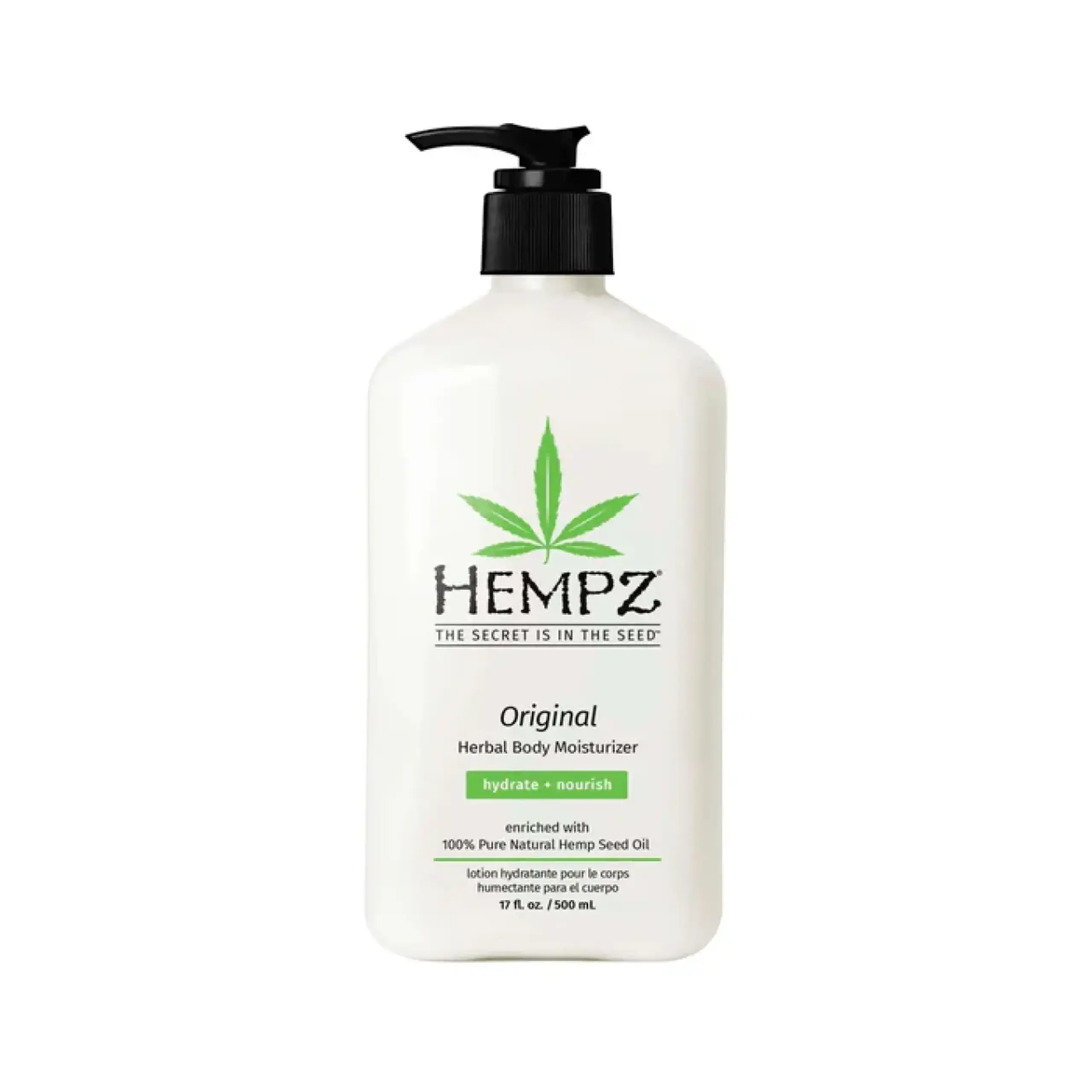 Hempz, Original Herbal Body Moisturizer, 500 ml - Volum 500 ml