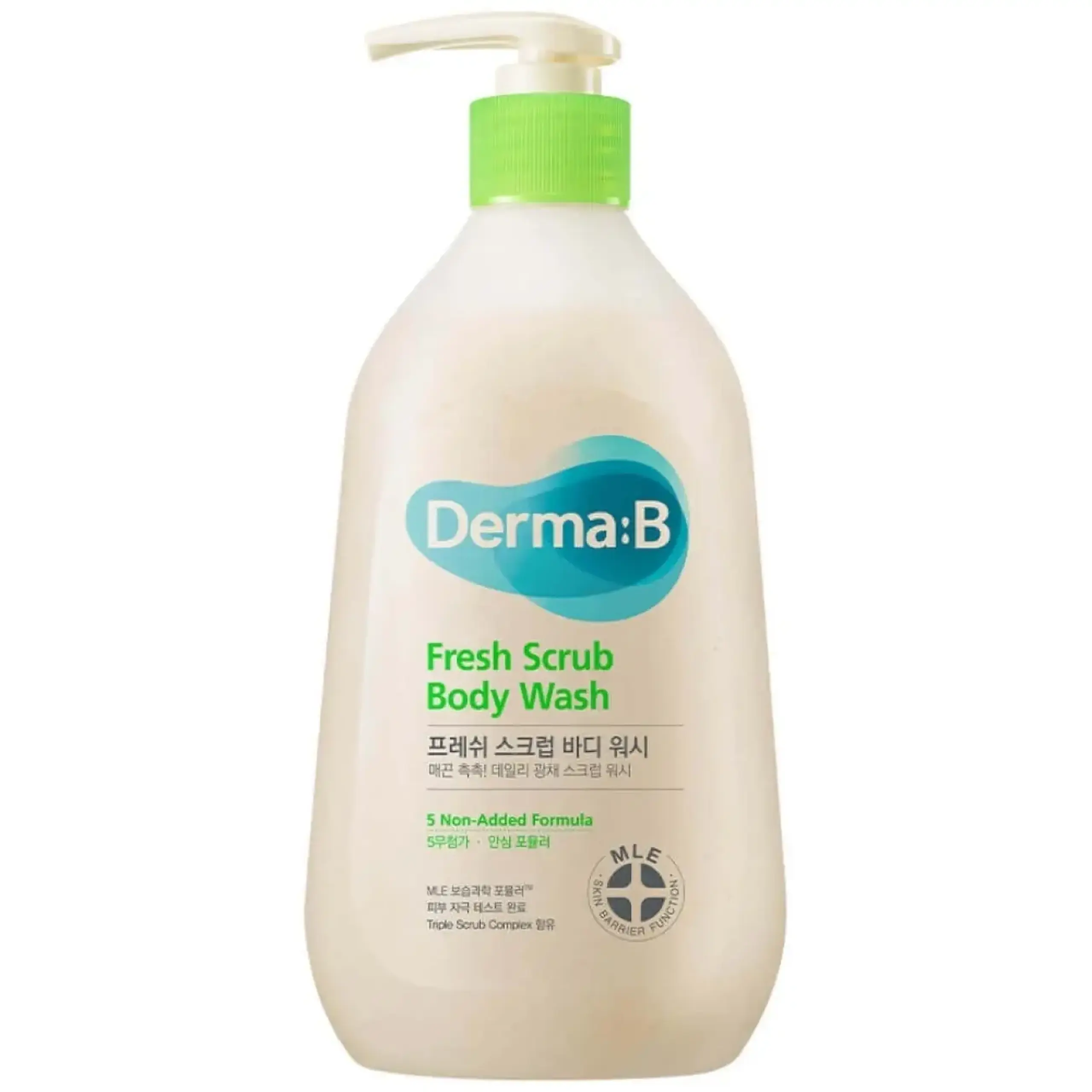 Derma-B, Fresh Scrub Body Wash, 420 ml