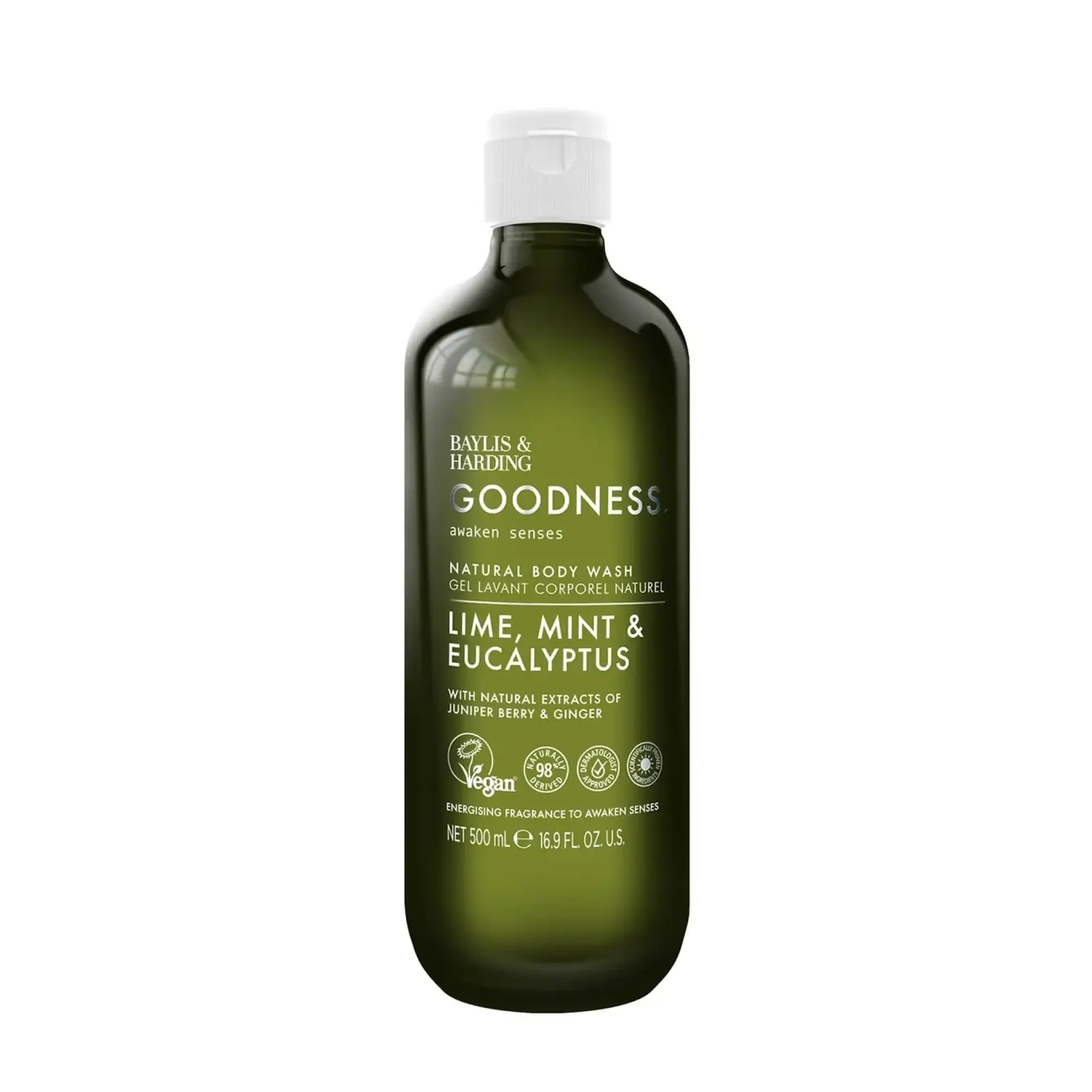 Gel de dus Baylis & Harding, Lime, Mint & Eucalyptus Body Wash, 500 ml