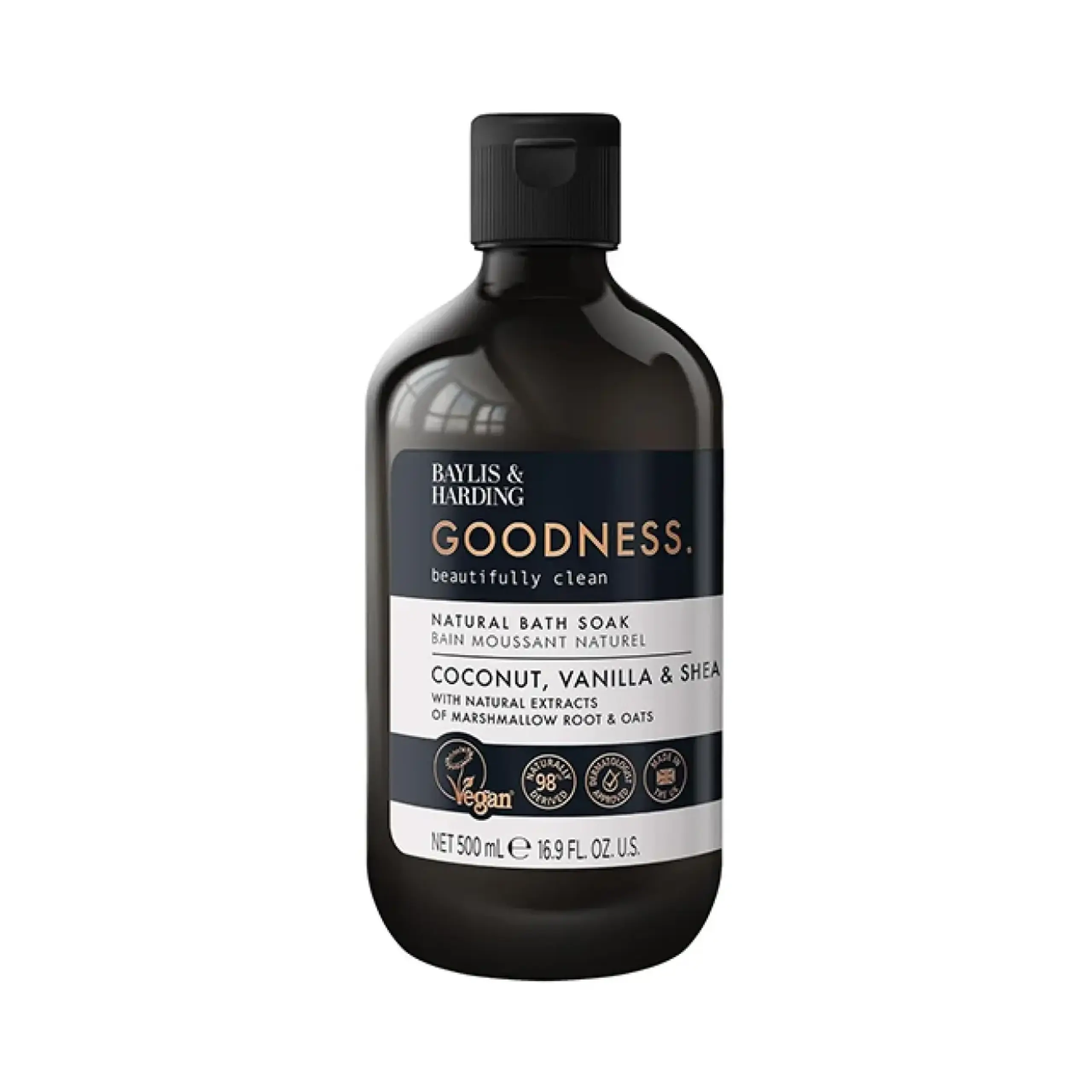 Baylis & Harding, Coconut, Vanilla & Shea Bath Soak, 500 ml