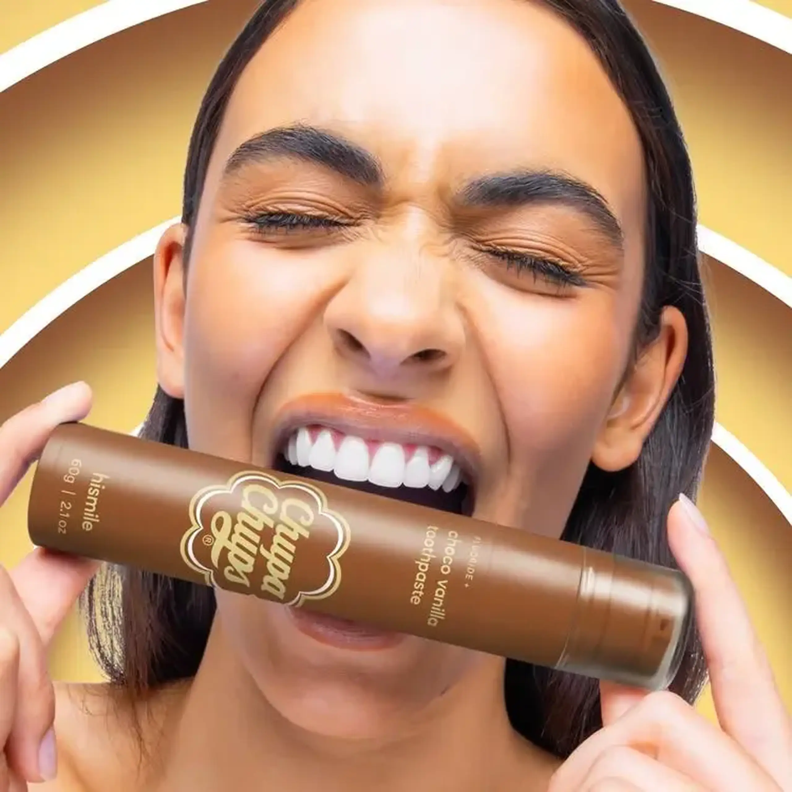 Hismile, Chupa Chups Choco Vanilla Toothpaste, 60 g