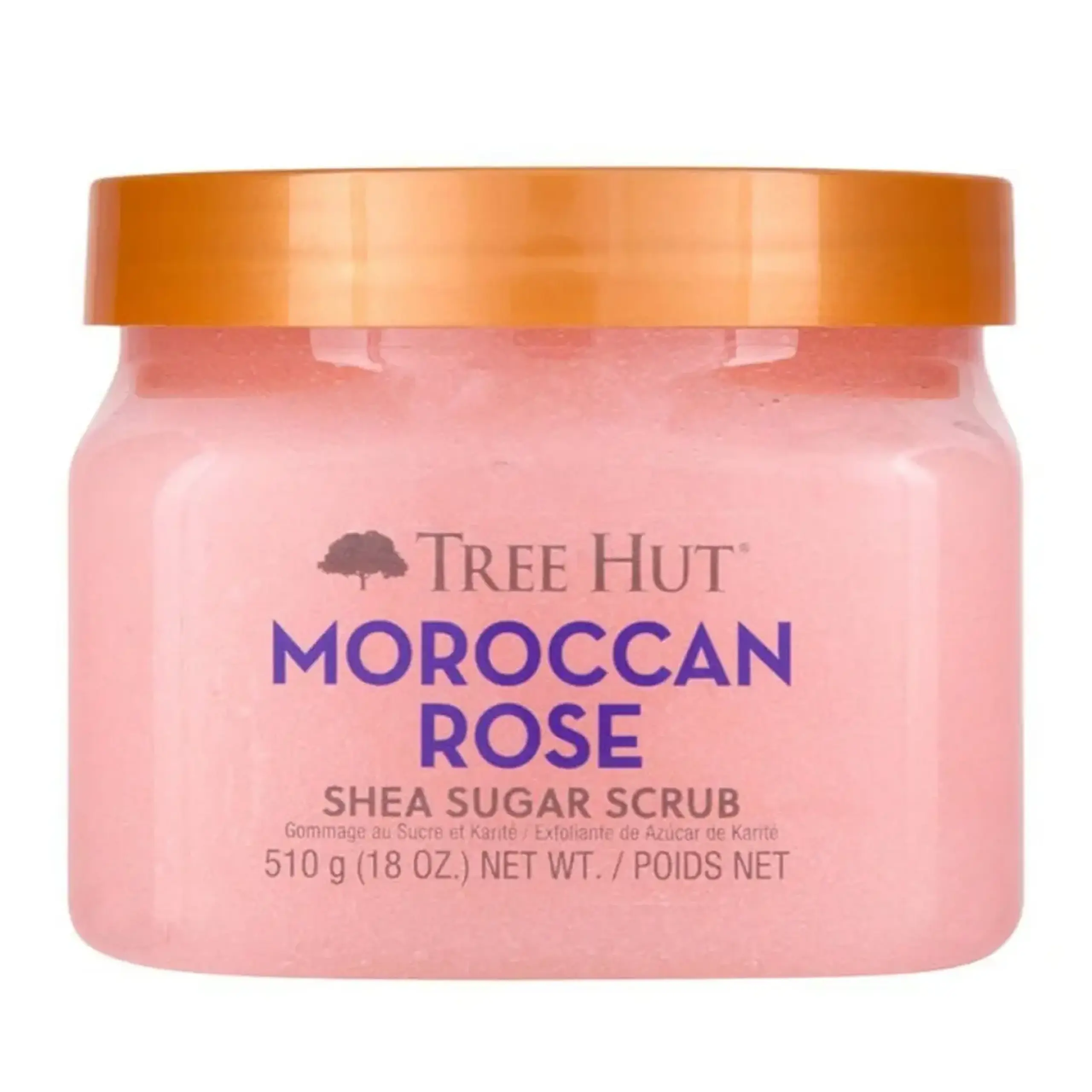 Tree Hut, Moroccan Rose Shea Sugar Scrub, 510 gr.
