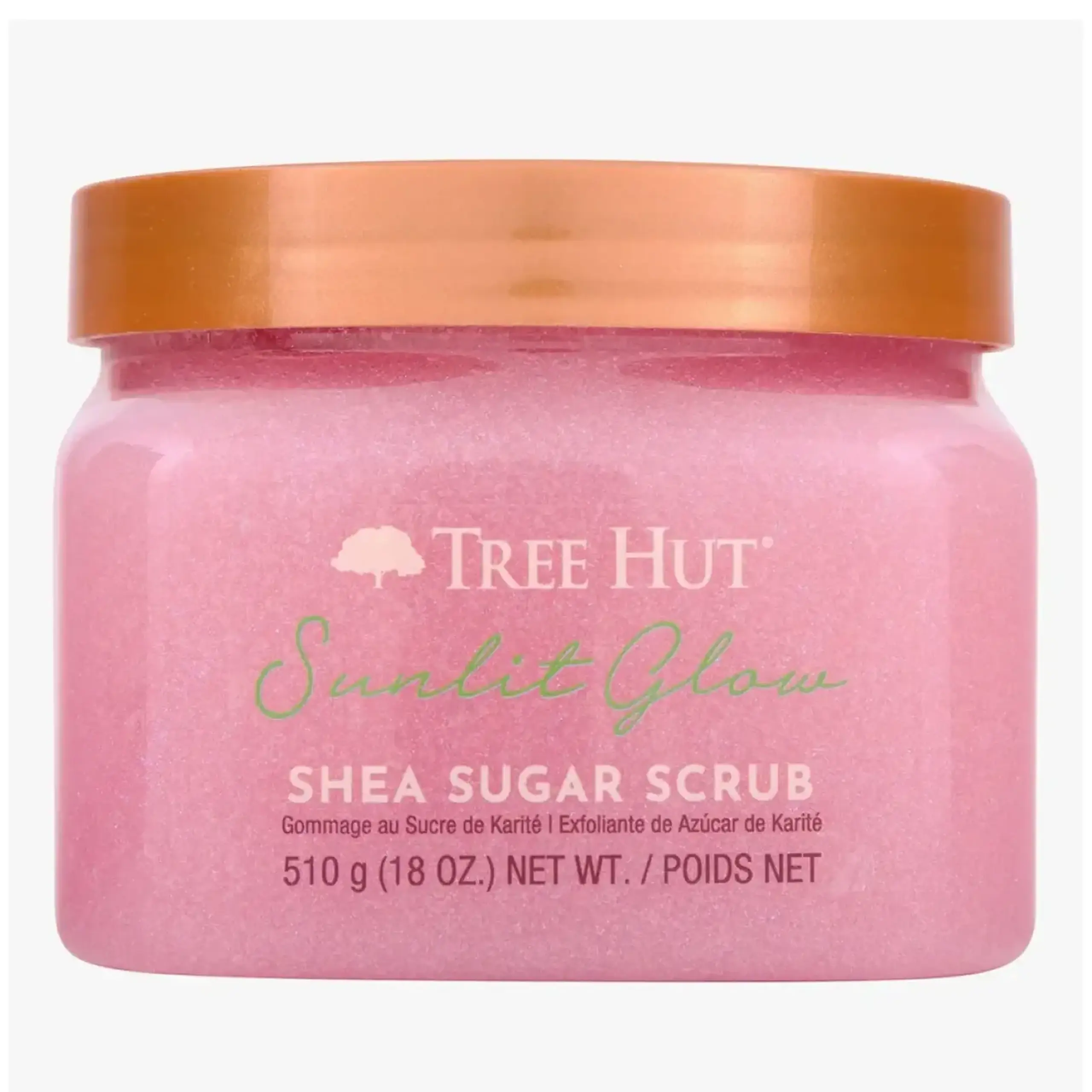 Tree Hut, Sunlit Glow Brightening Shea Sugar Scrub, 510 gr.