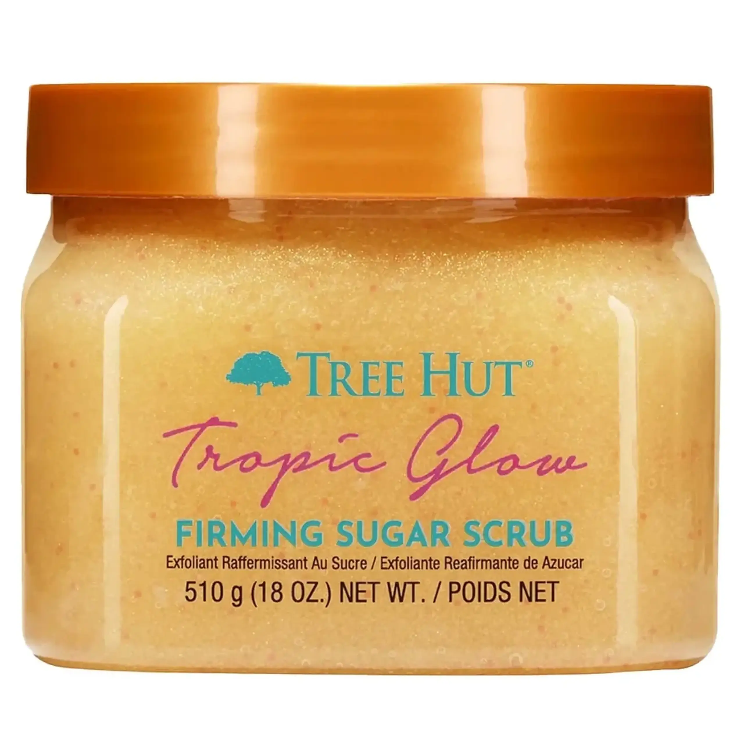 Scrub exfoliant pentru corp Tree Hut, Tropic Glow Firming Sugar Scrub, 510 gr.