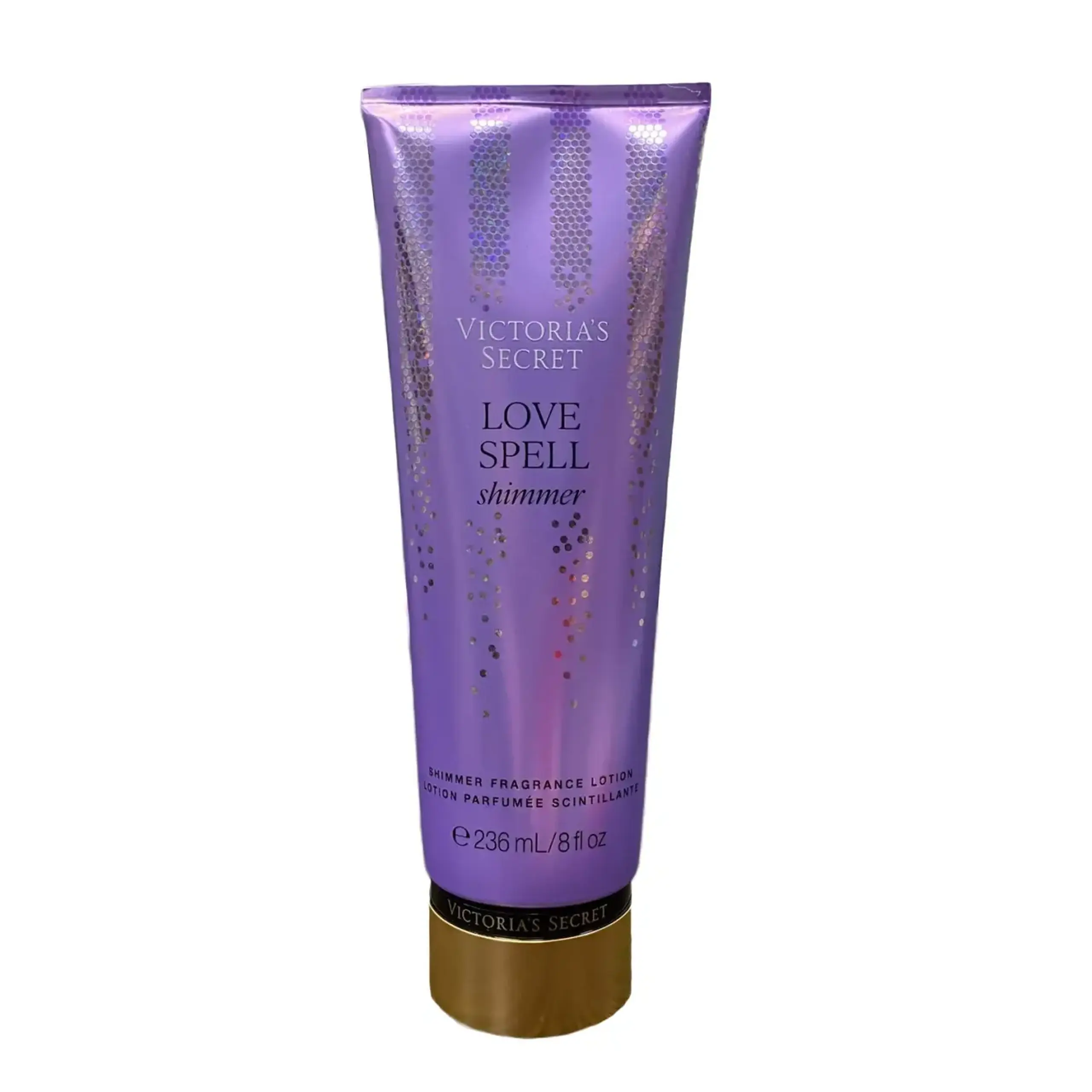 Lotiune de corp cu efect de strălucire Victoria's Secret, Love Spell Shimmer Lotion, 236 ml