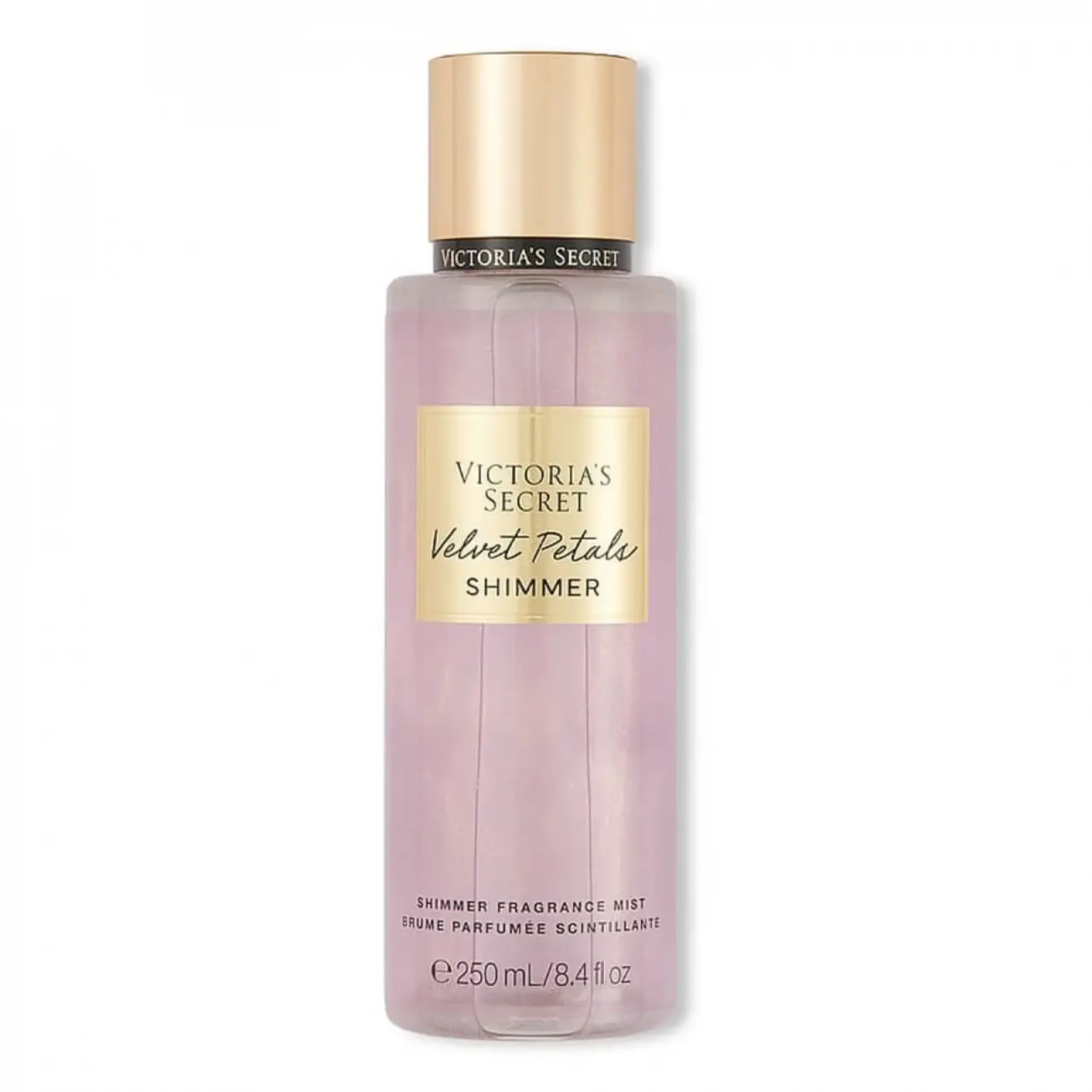 Spray de corp cu shimmer Victoria's Secret, Spray Velvet Petals Shimmer, 250 ml