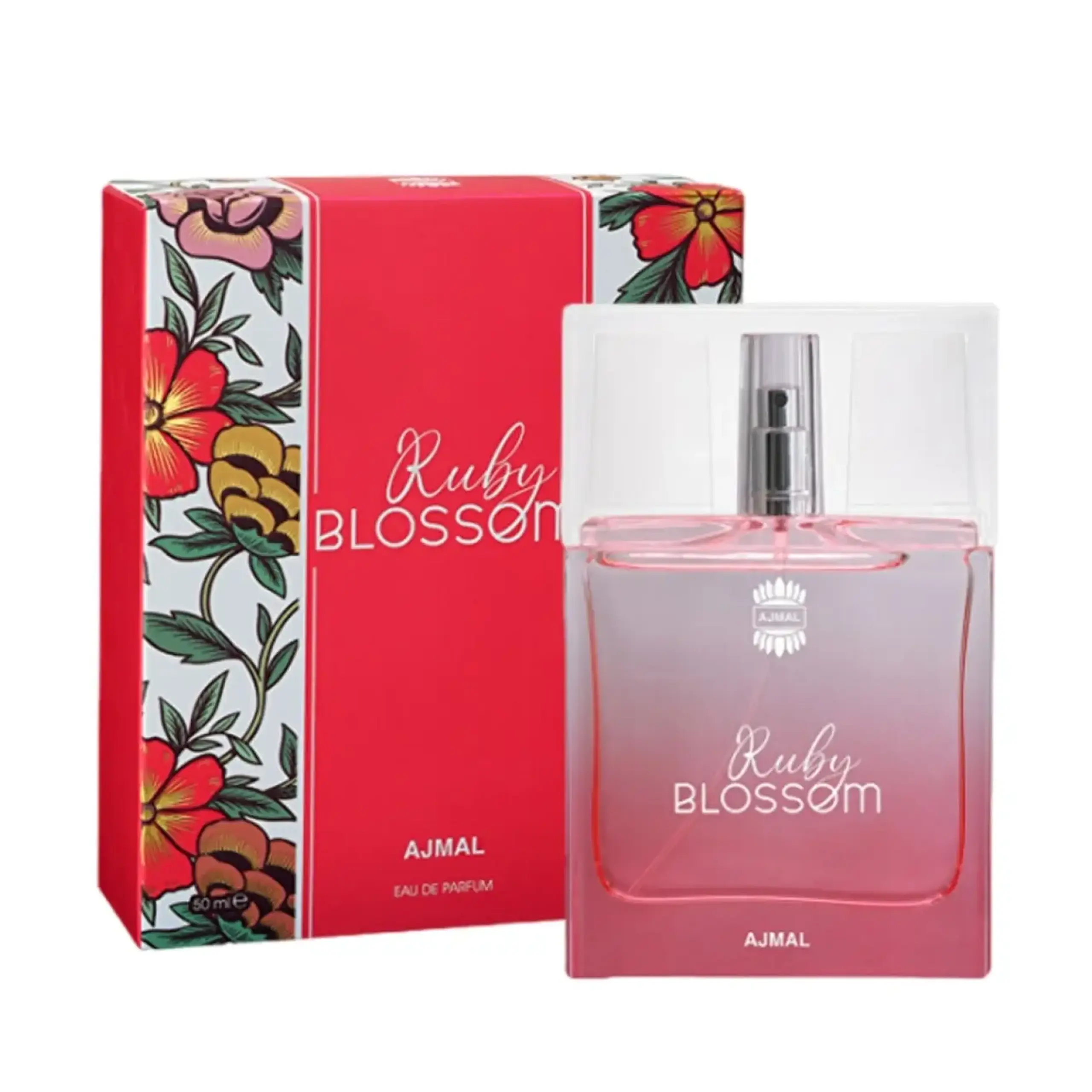 Apa de parfum Ajmal, Ruby Blossom EDP, 50 ml