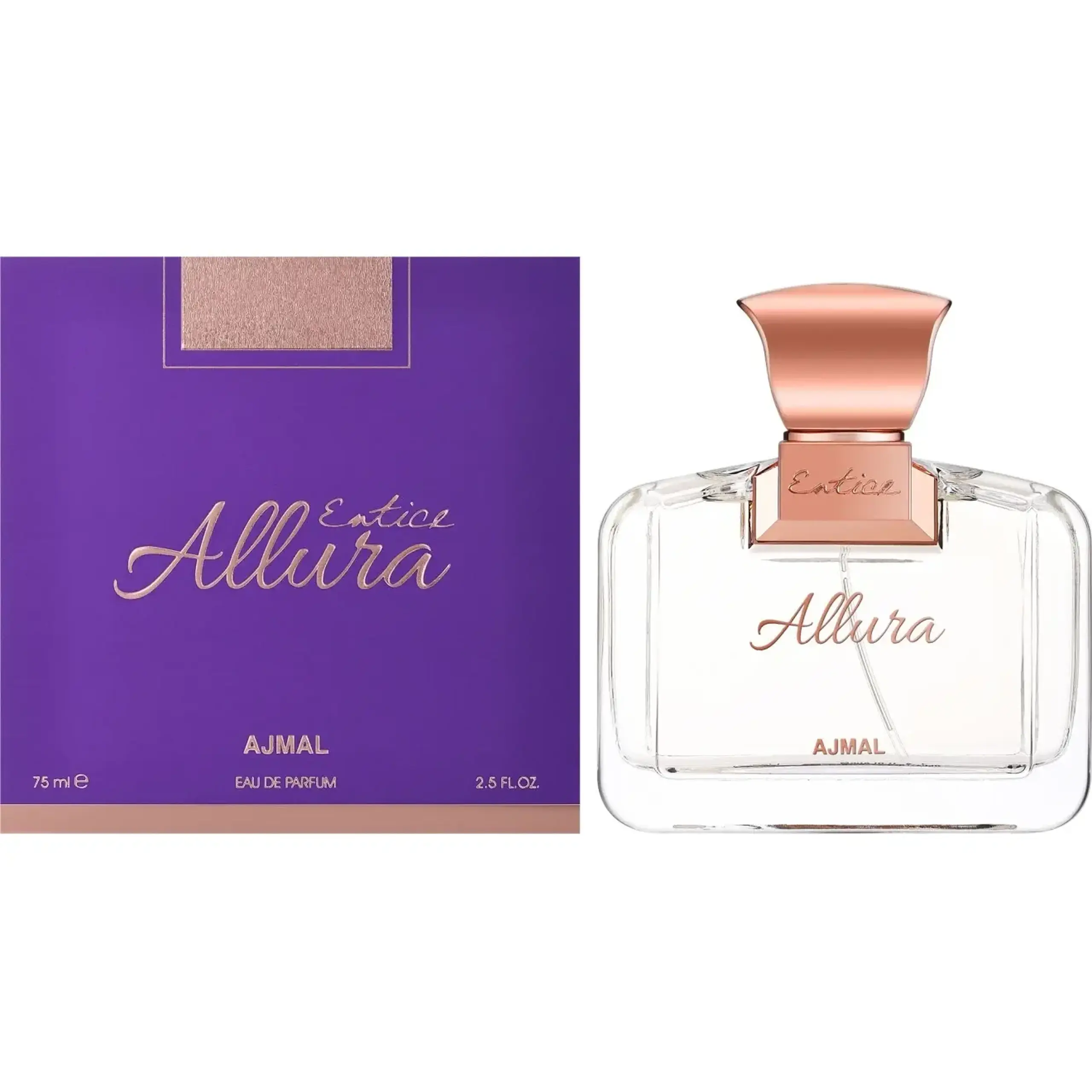 Apa de parfum Ajmal, Entice Allura EDP, 75 ml
