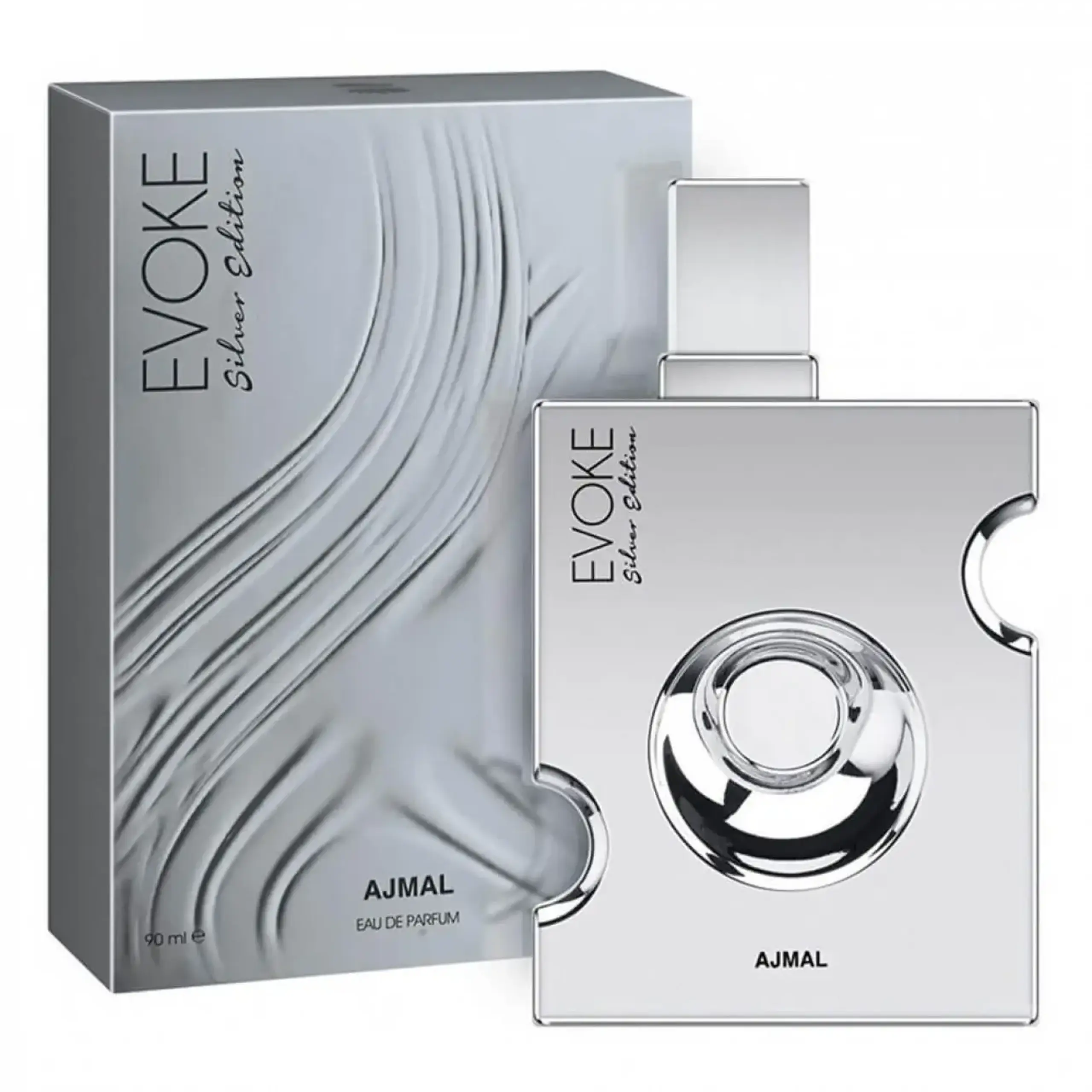 Apa de parfum Ajmal, Evoke Silver Edition EDP, 90 ml
