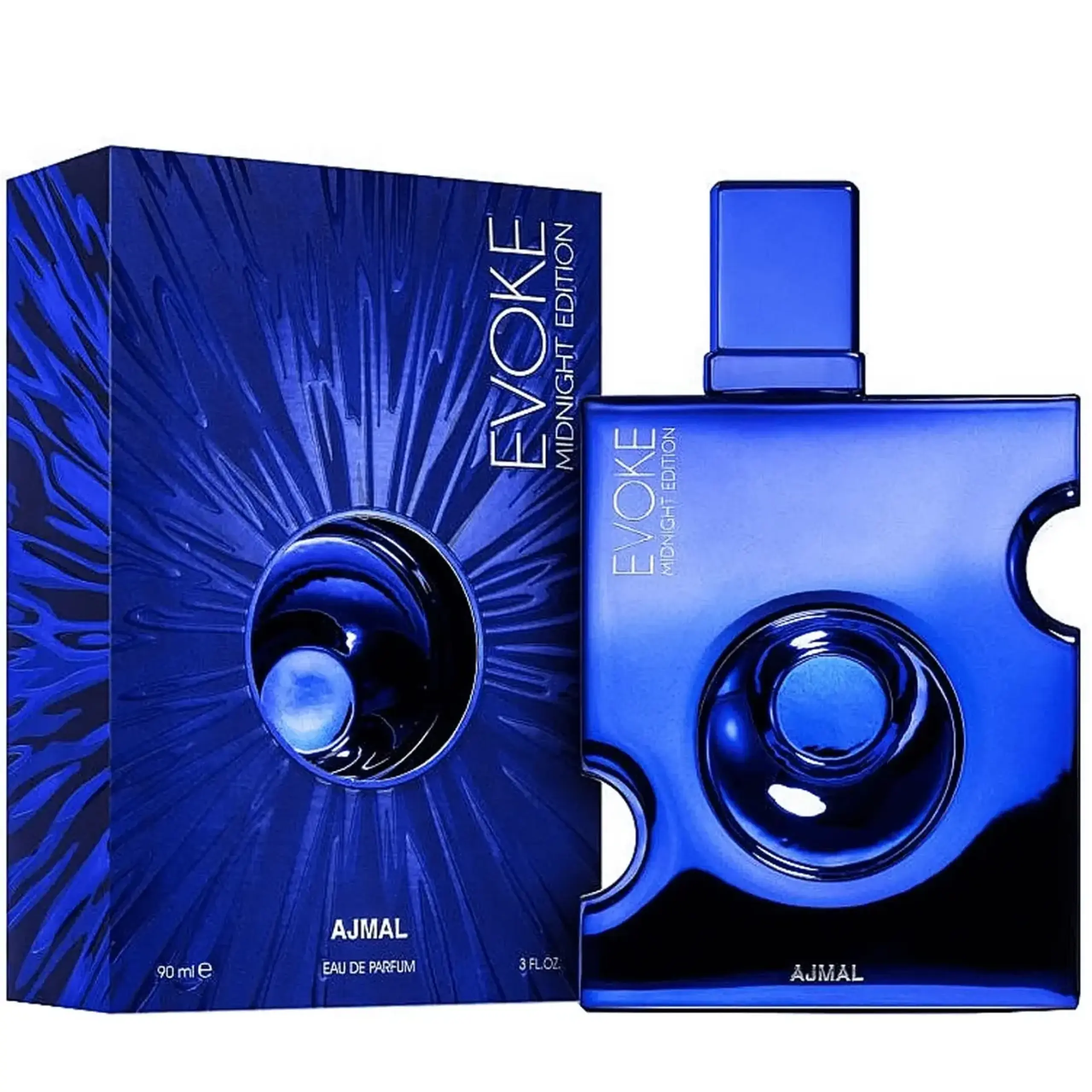 Apa de parfum pentru barbati Ajmal, Evoke Midnight Edition Him EDP, 90 ml