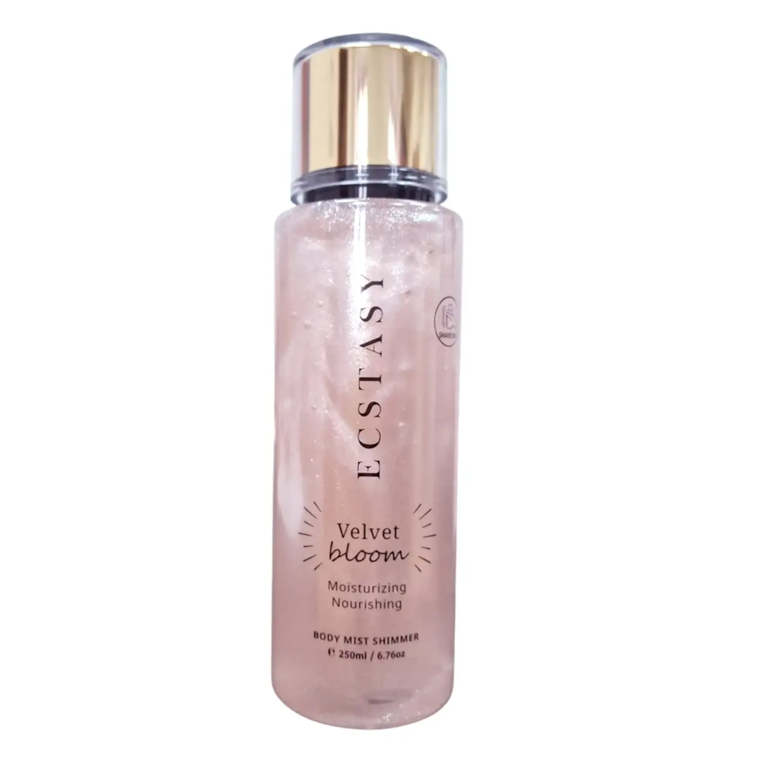Ecstasy, Body Mist Shimmer, Velvet Bloom, 250 ml