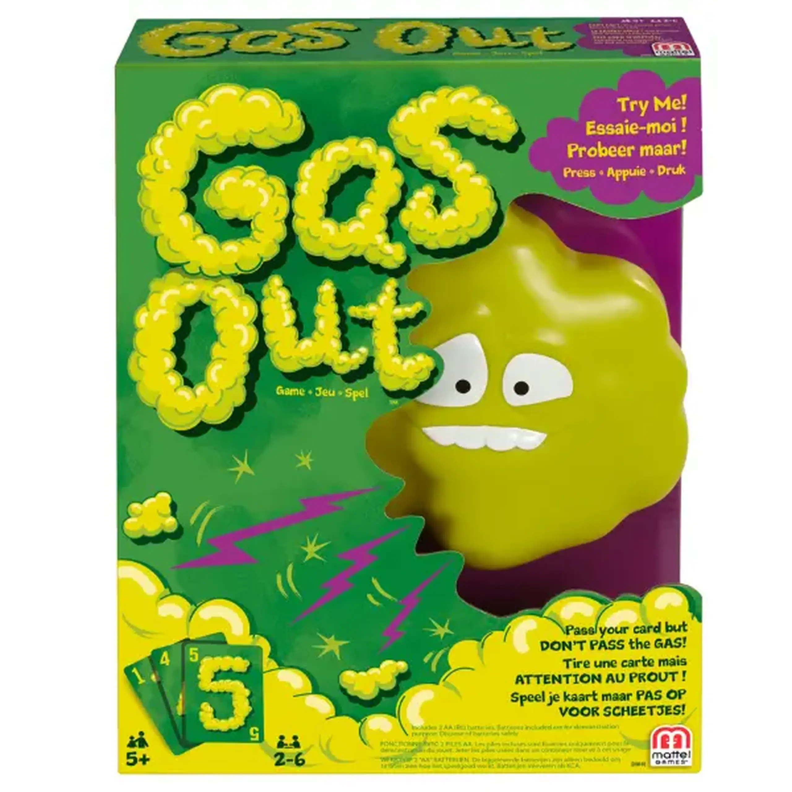 Joc de societate „Gaz Out” cu sunete electronice