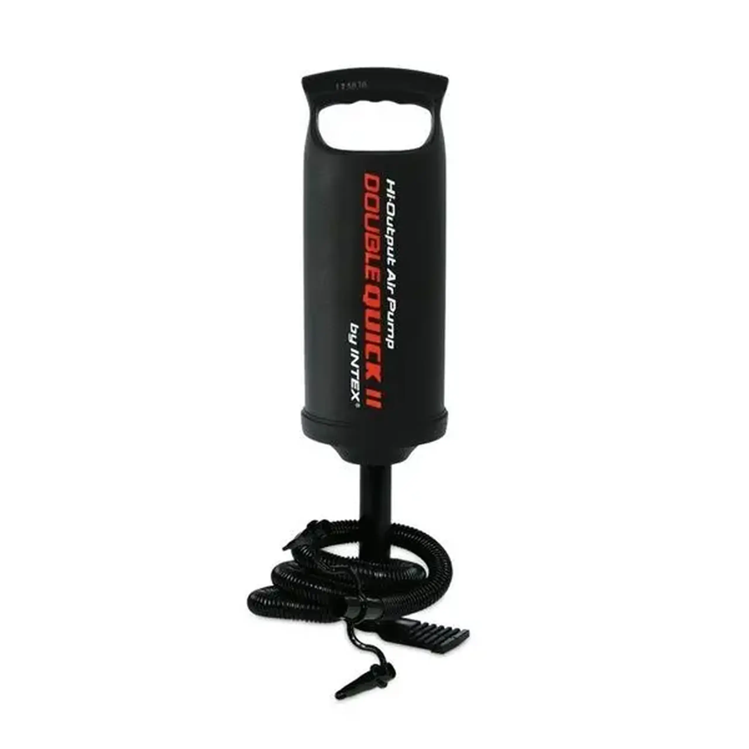 INTEX Pompa de aer manuală "Double Quick II", furtun cu 3 duze, 36 cm