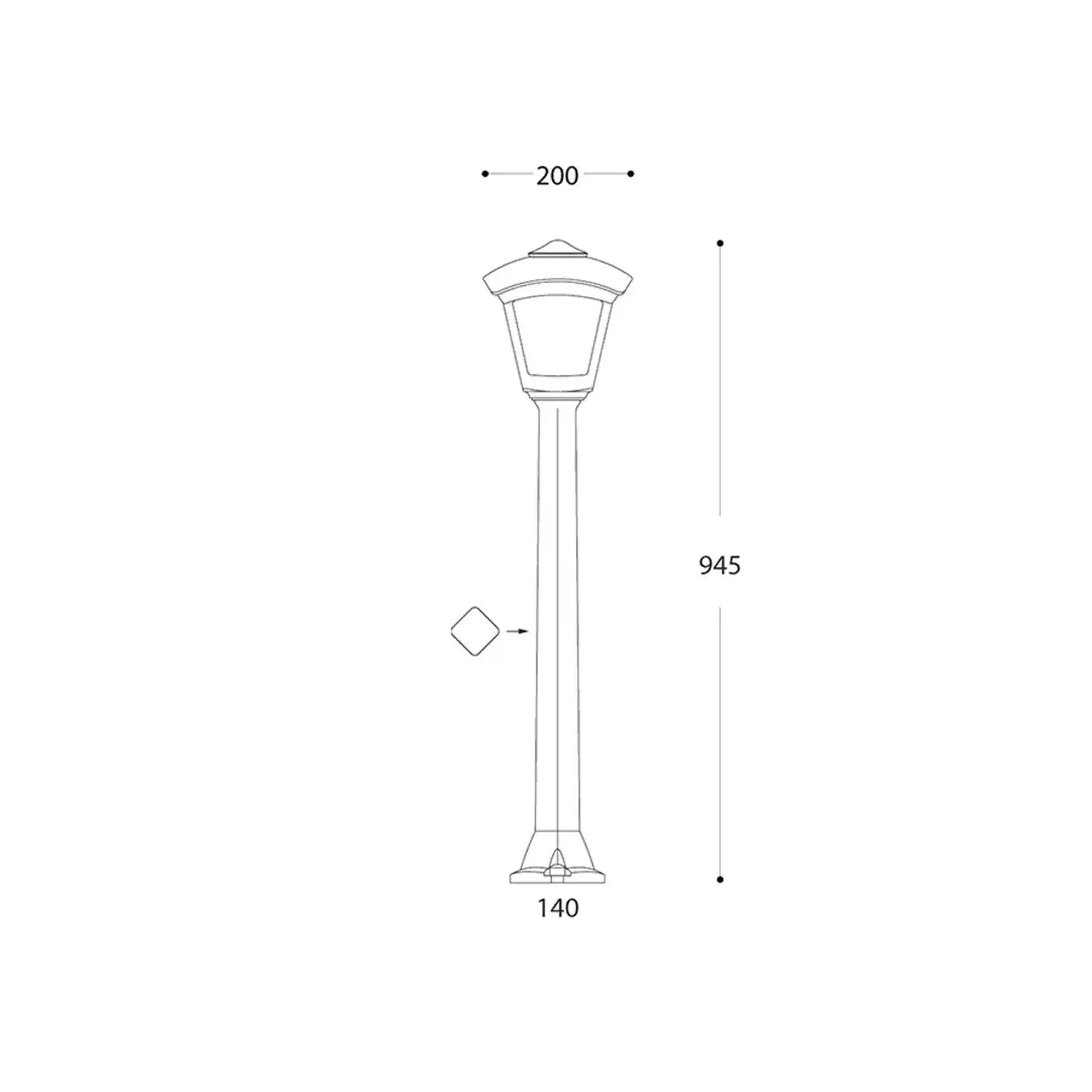 Corp de iluminat GIAFFA/ROBY 8.5 W E27 220 - 240 V IP55 Fumagalli - Culoare Gri/Transparent