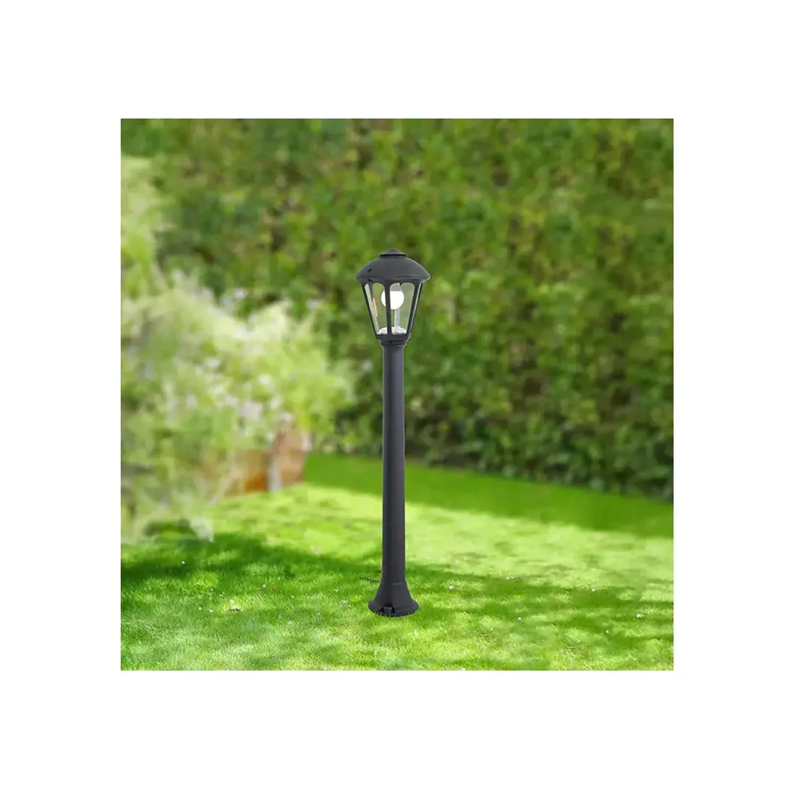 Corp de iluminat GIAFFA/GIAMPY 8.5 W E27 220 - 240 V IP55 Fumagalli - Culoare Negru/Transparent