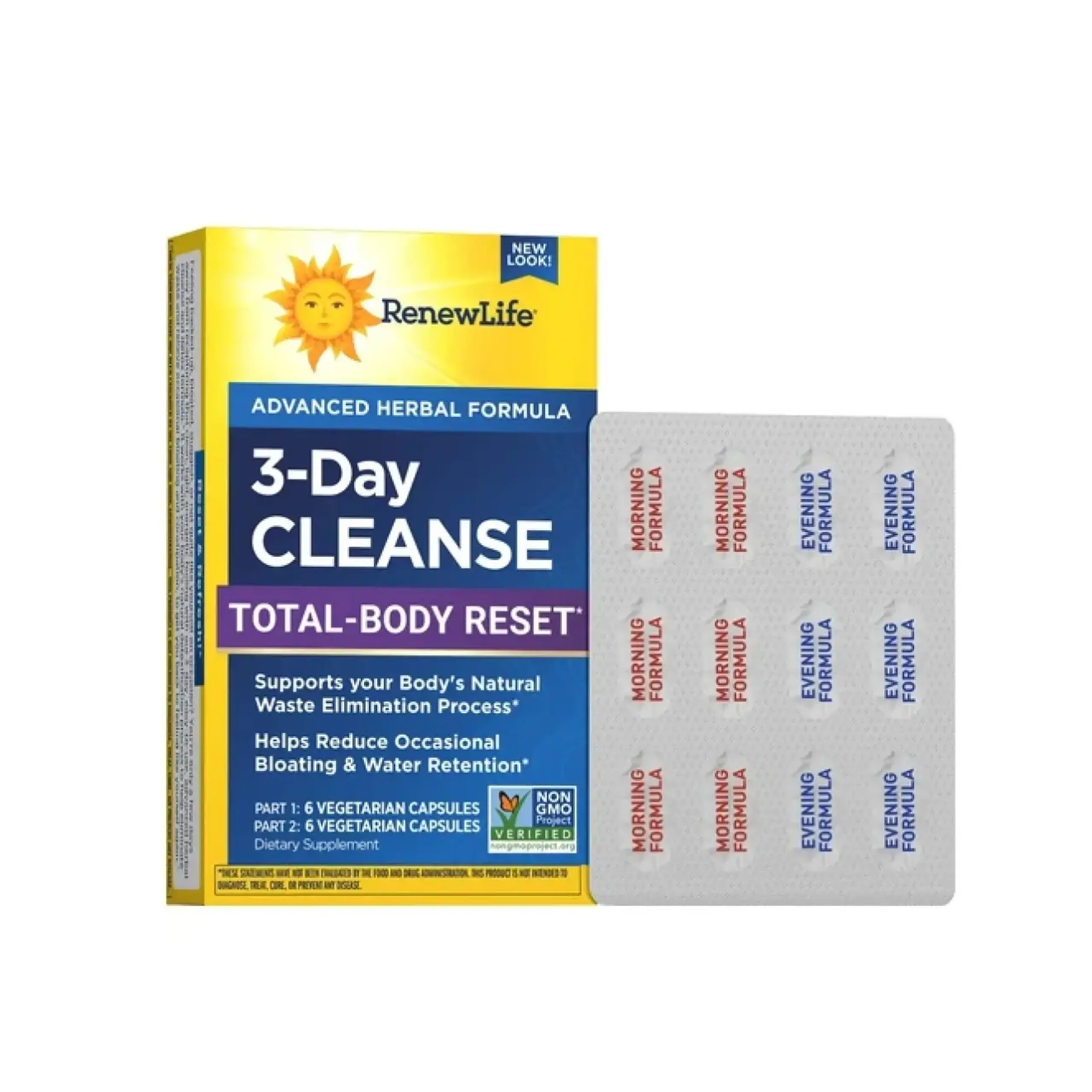 Renew Life, 3 Day Cleanse Total Body Reset 2 Part