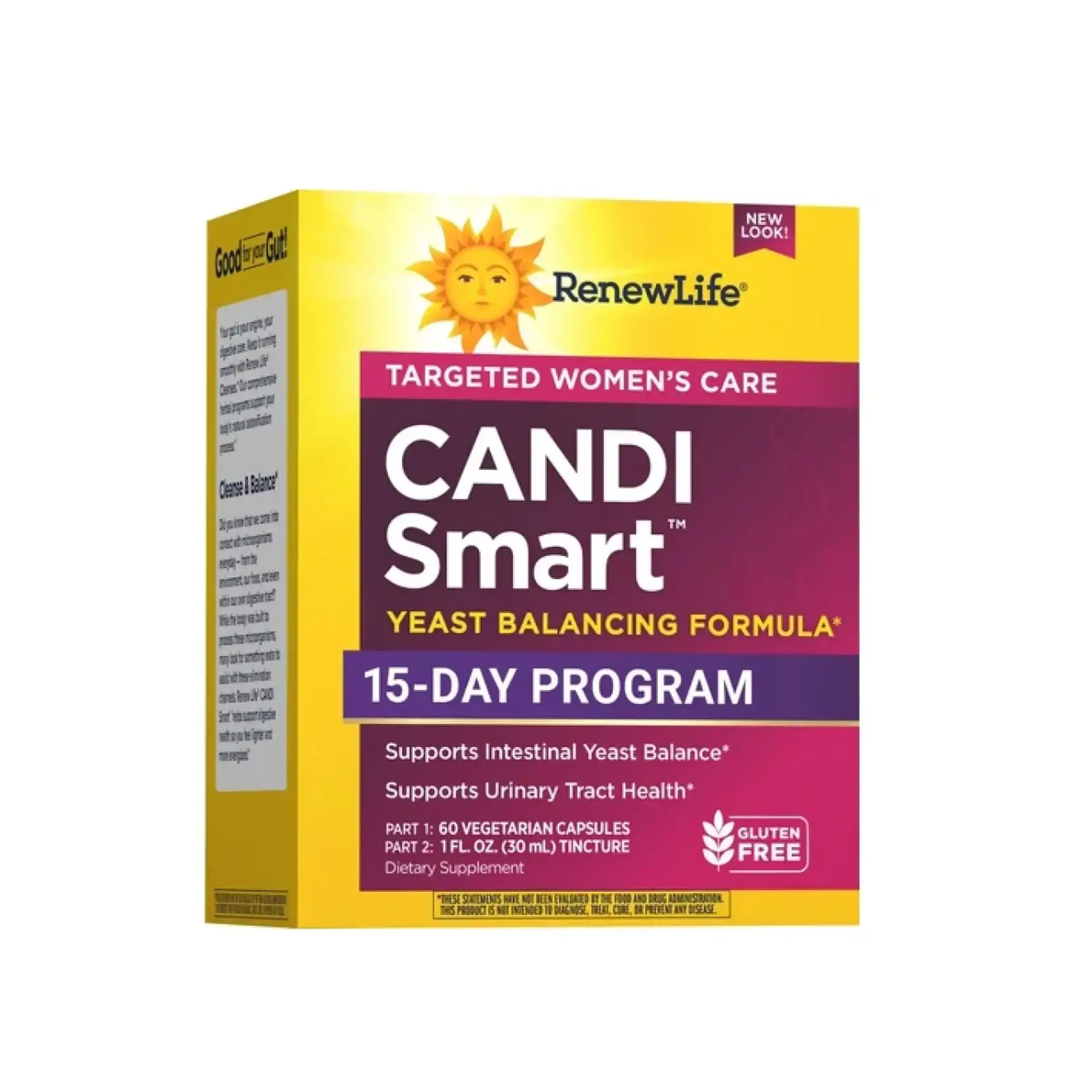 Renew Life, Adult Cleanse CandiSmart 2 Part Kit