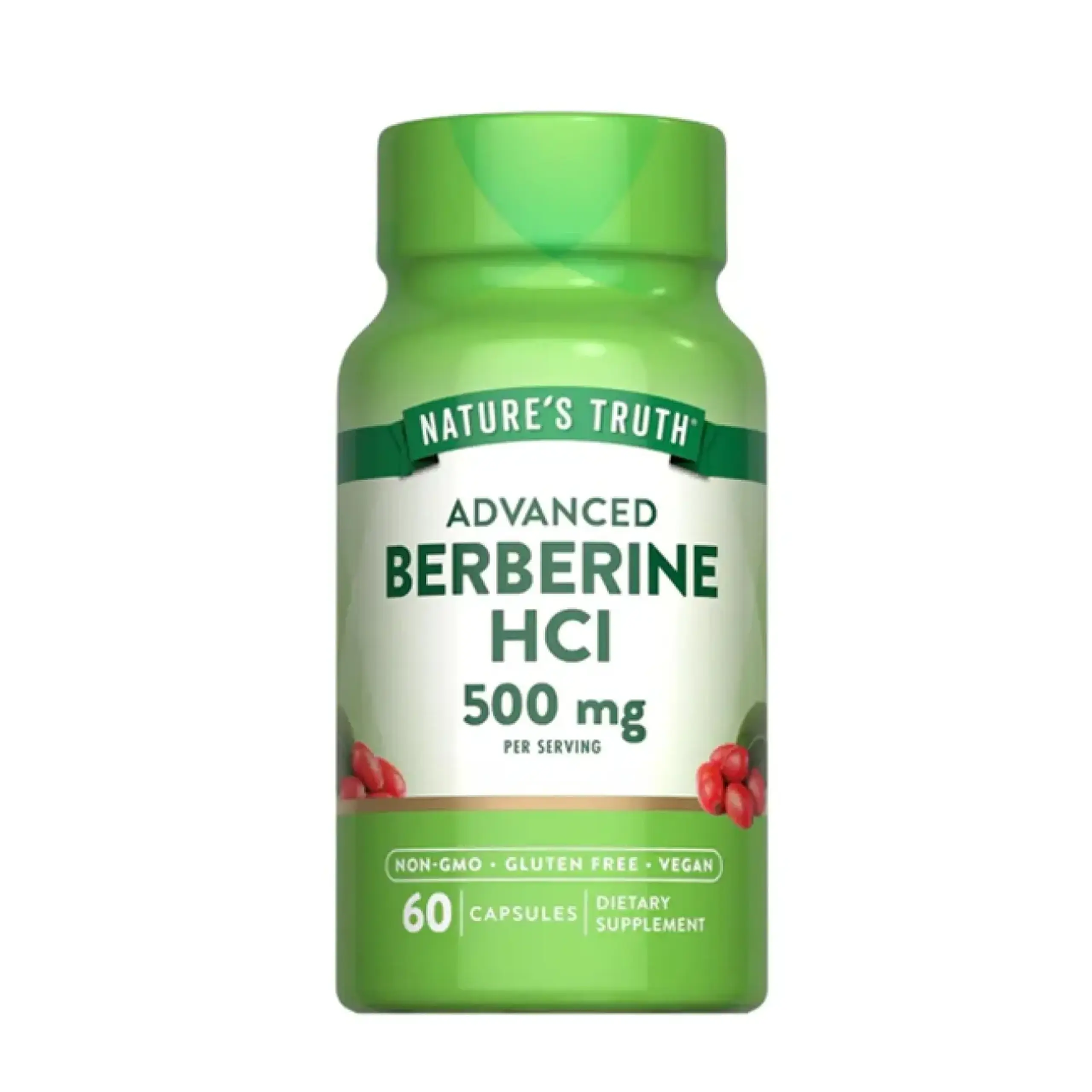 Natures Truth, Berberine HCl 500mg, 60 caps