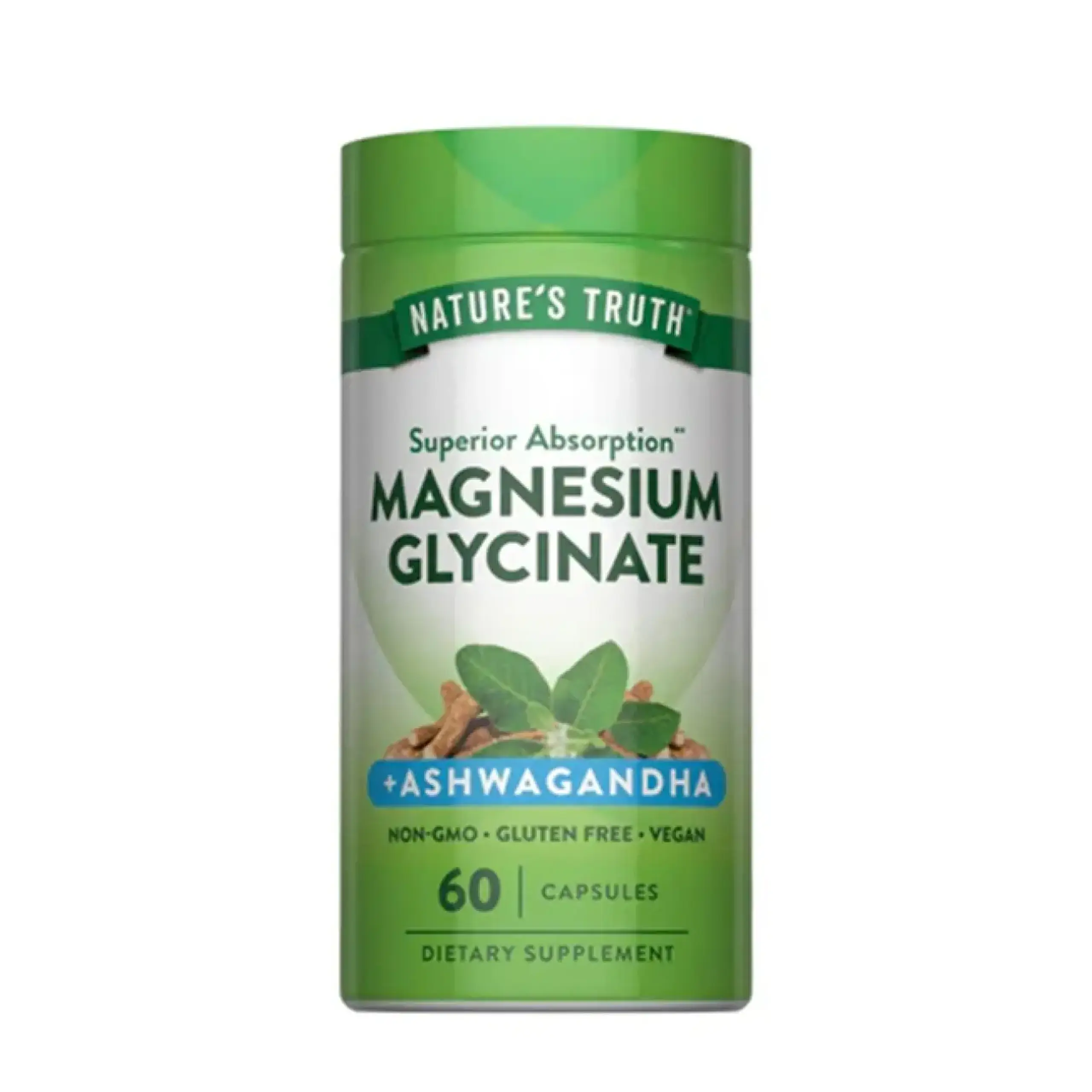 Natures Truth, Magnesium Glycinate with Ashwagandha, 60 caps