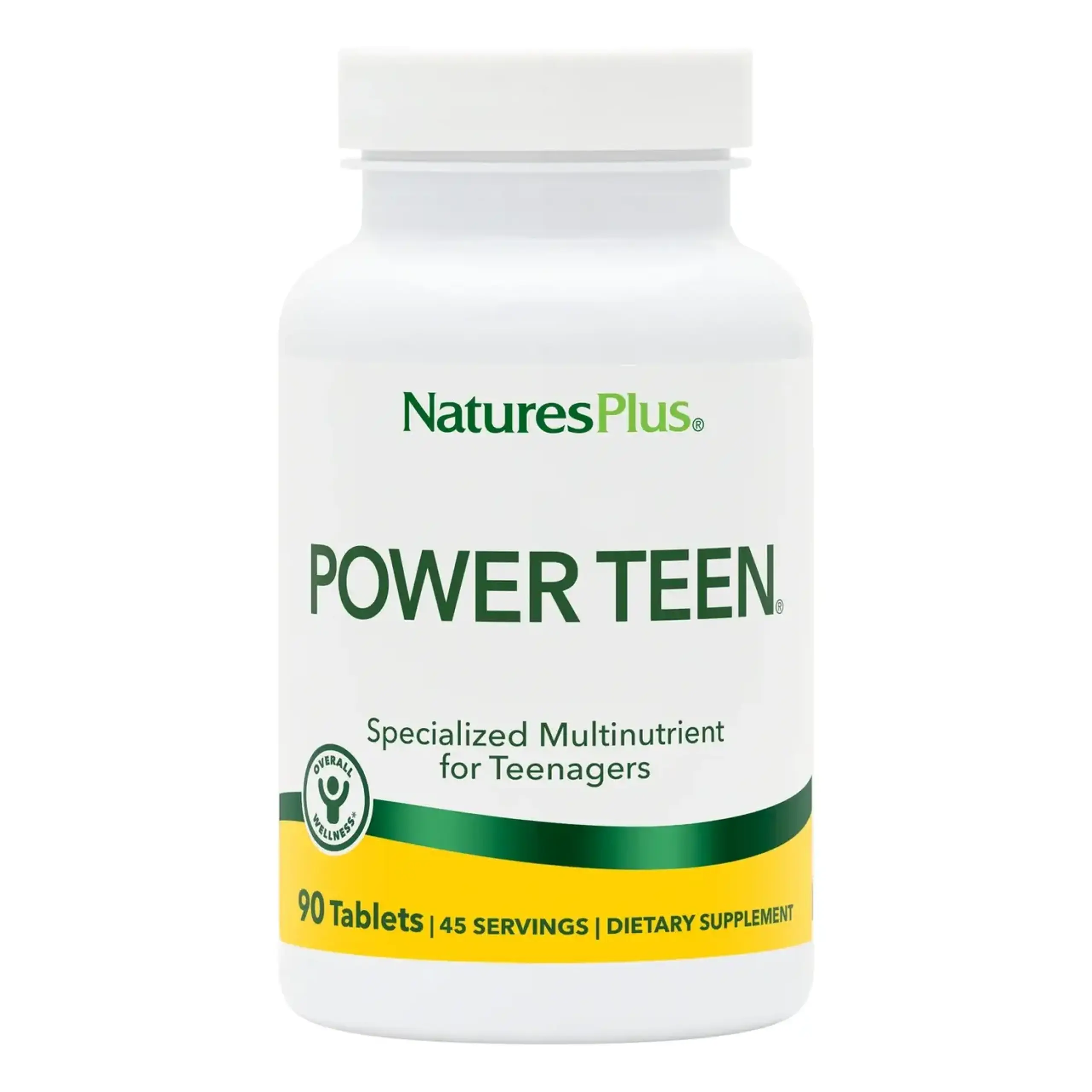 Natures Plus, Power Teen, 90 tabs
