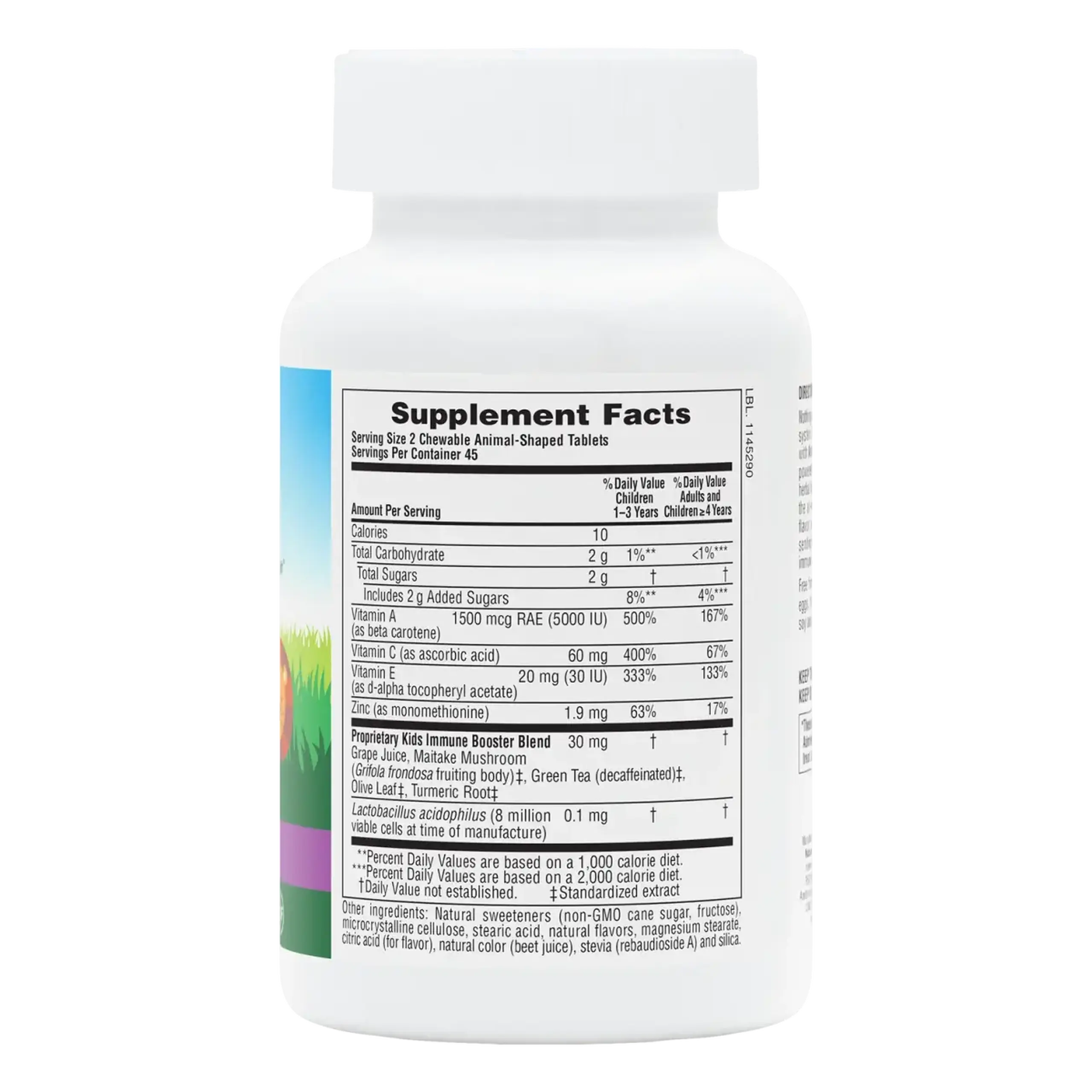 Natures Plus, Chewable Immune Booster, Animal Parade, 90 tabs