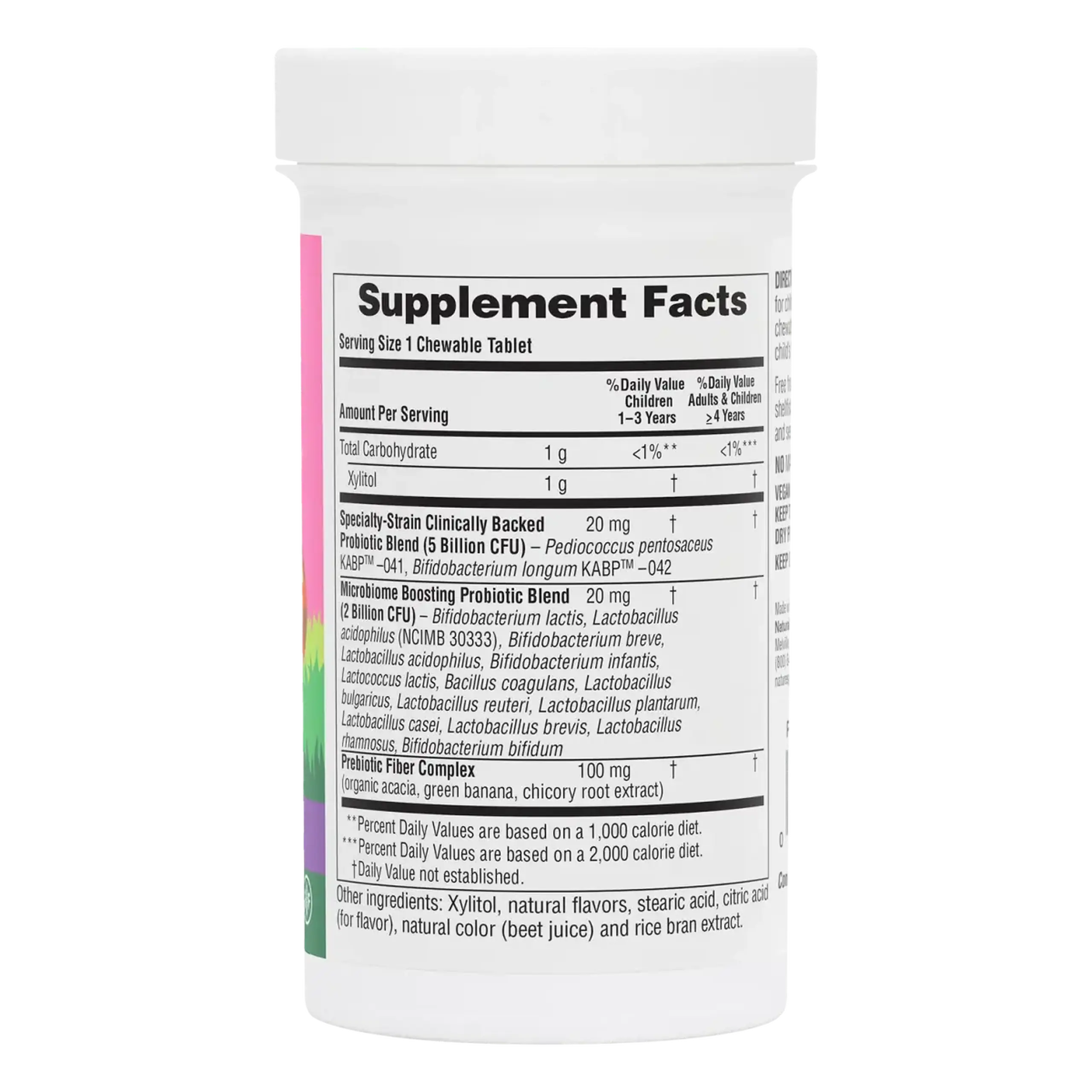 Natures Plus, Chewable Probiotics Animal Parade, 30 tabs