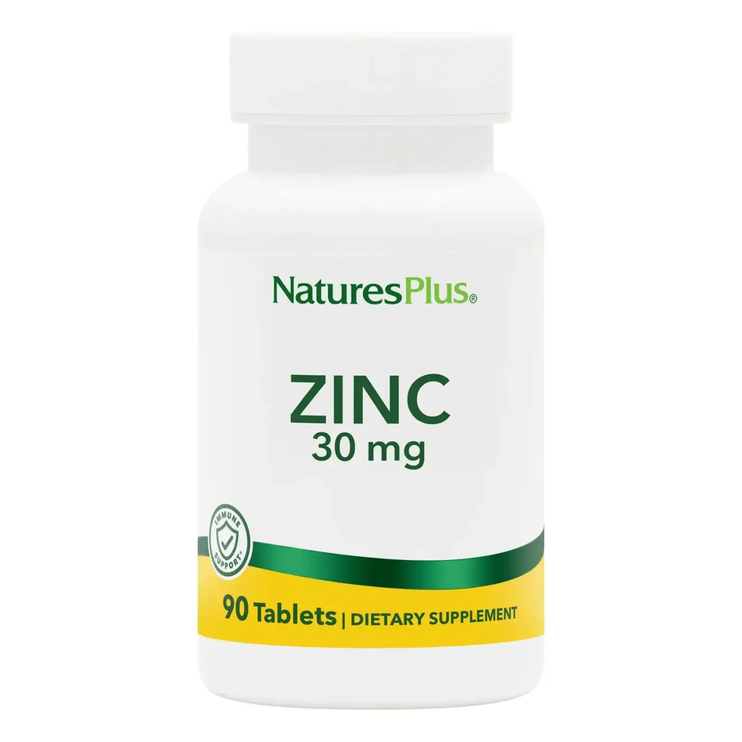 Natures Plus, Zinc 30 mg, 90 tabs