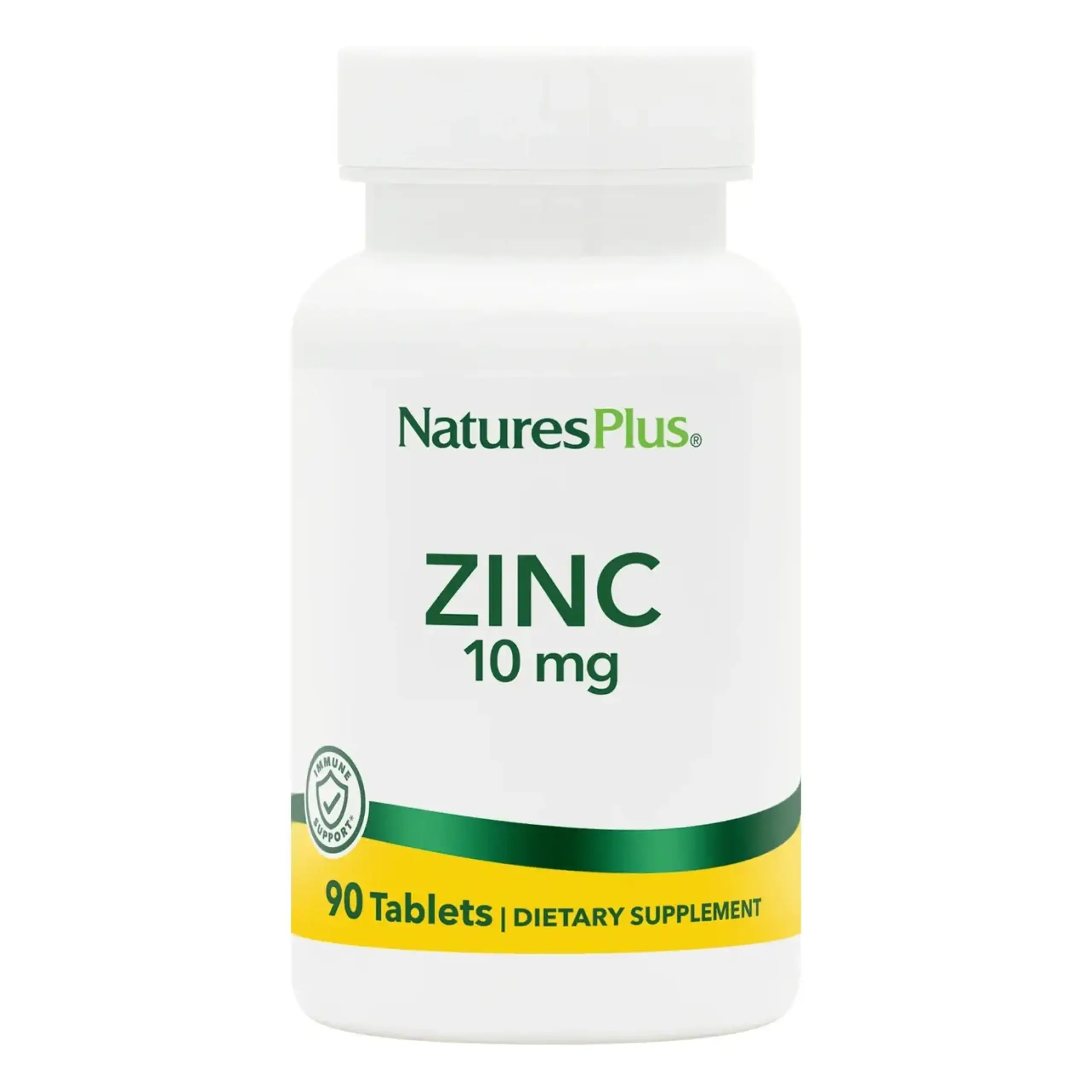 Natures Plus, Zinc 10 mg, 90 tabs
