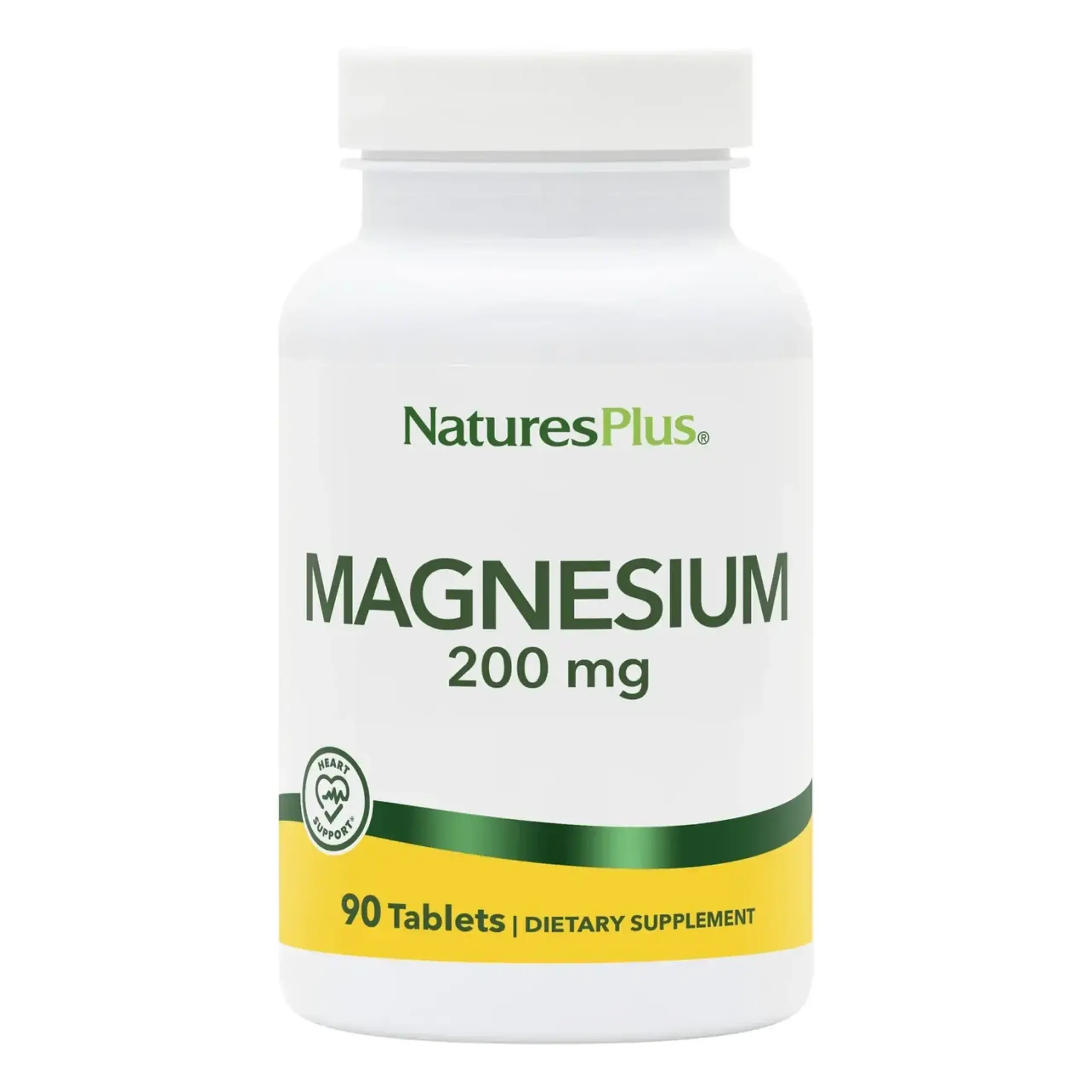 Natures Plus, Magnesium 200 mg, 90 tabs