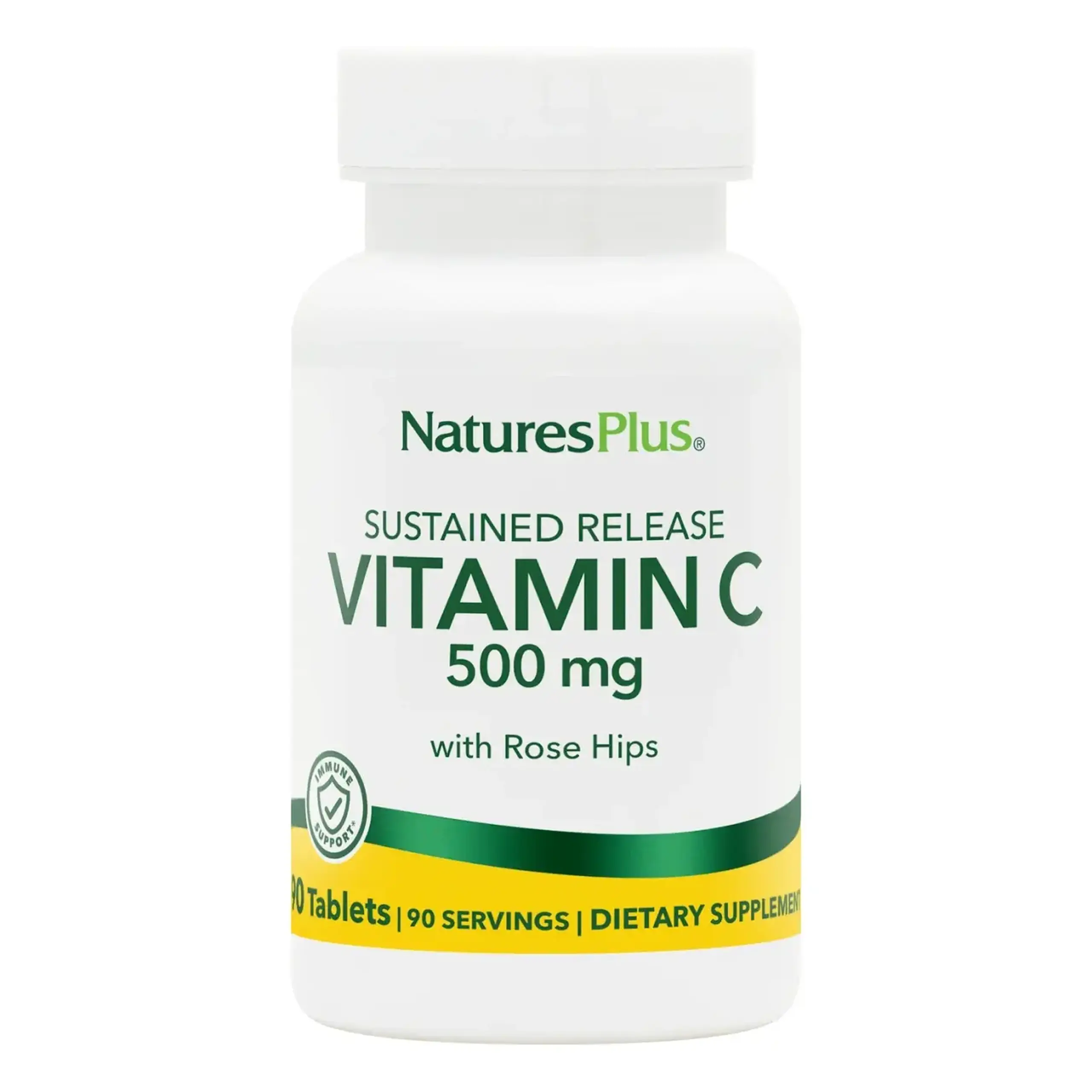 Natures Plus, Vitamin C 500 mg, 90 tabs