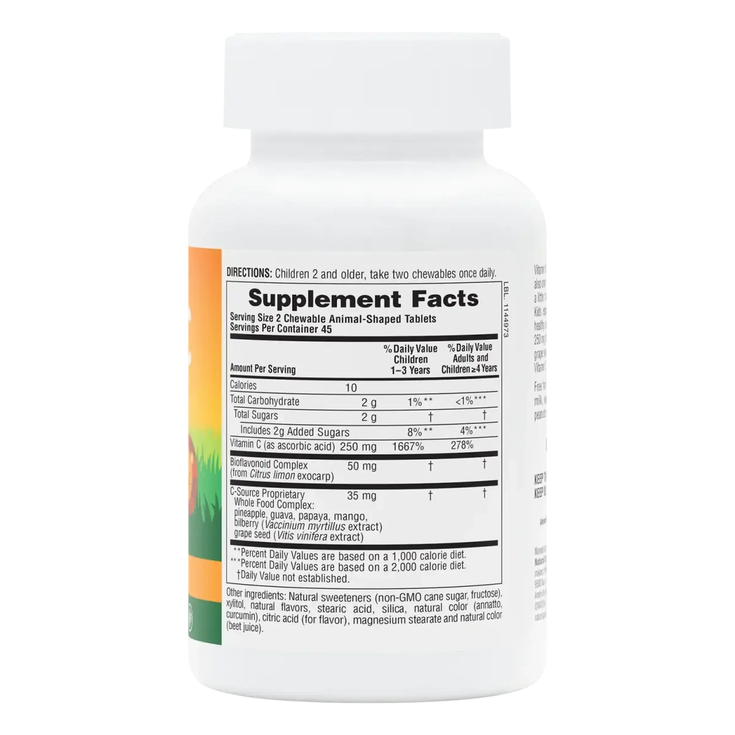 Natures Plus, Chewable Vitamin C, Animal Parade, 90 tabs