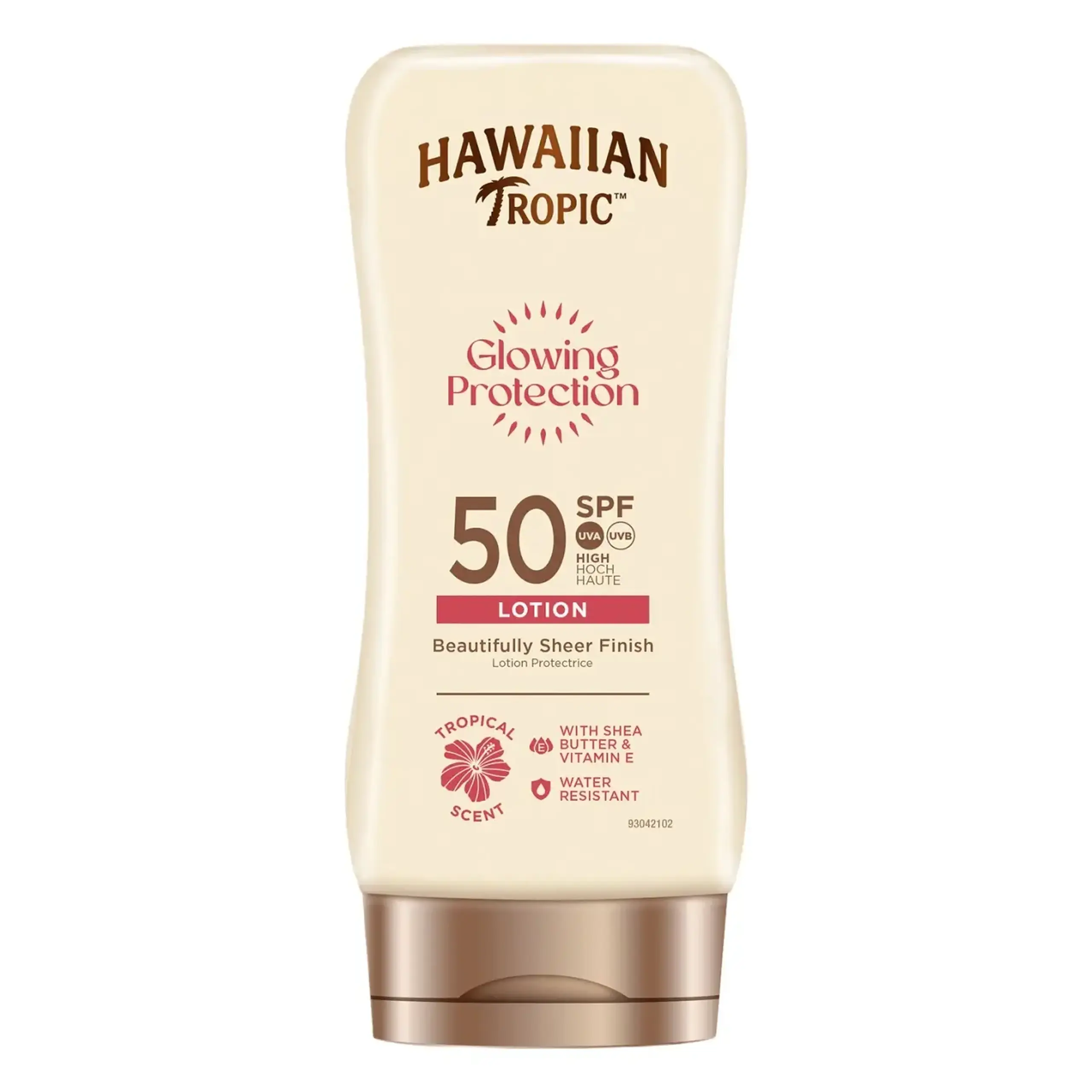 Lotiune cu protectie solara Hawaiian Tropic, Glowing Protection Lotion SPF 50, 170 ml