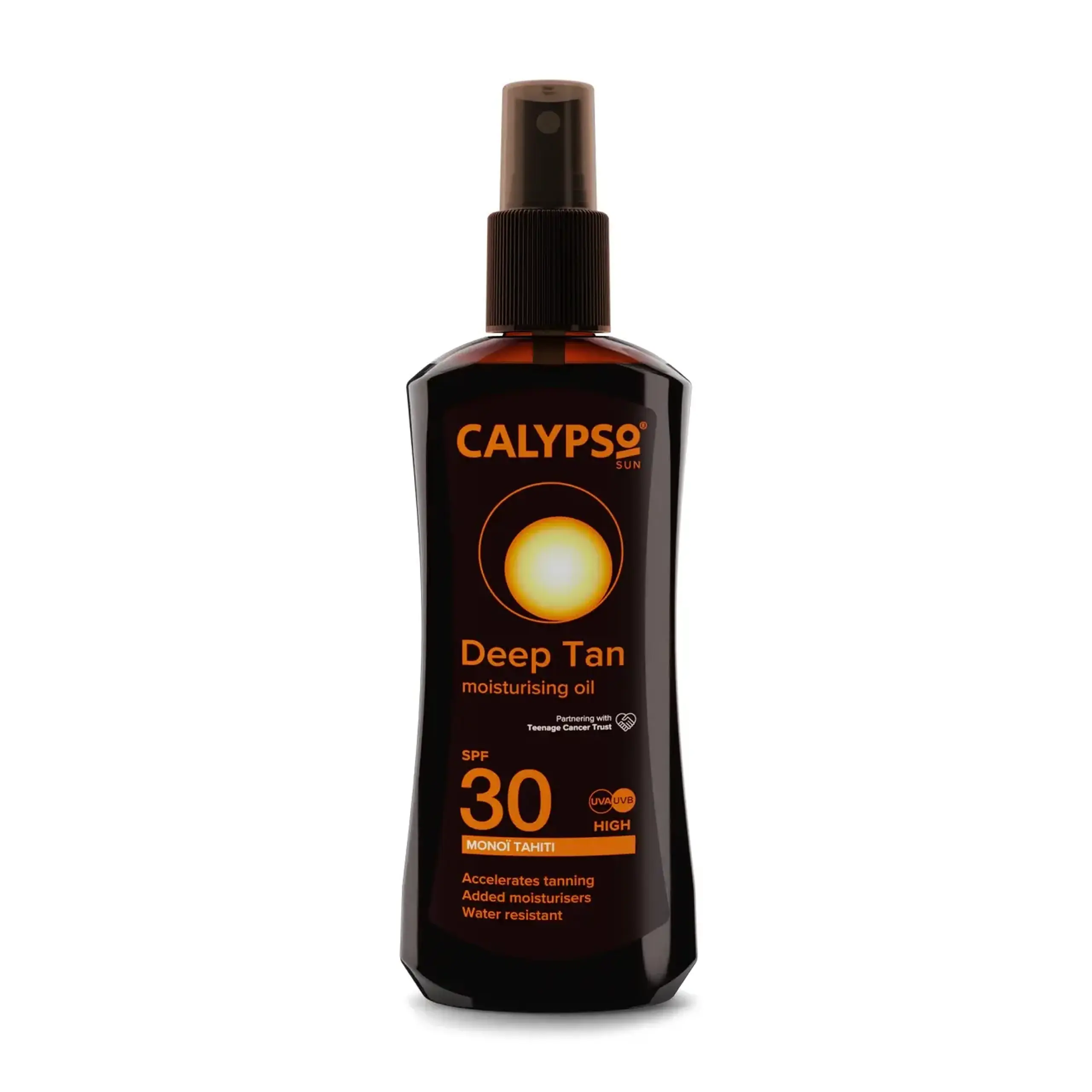 Calypso, Monoi Tahiti Deep Tan Oil Spray SPF30, 200 ml
