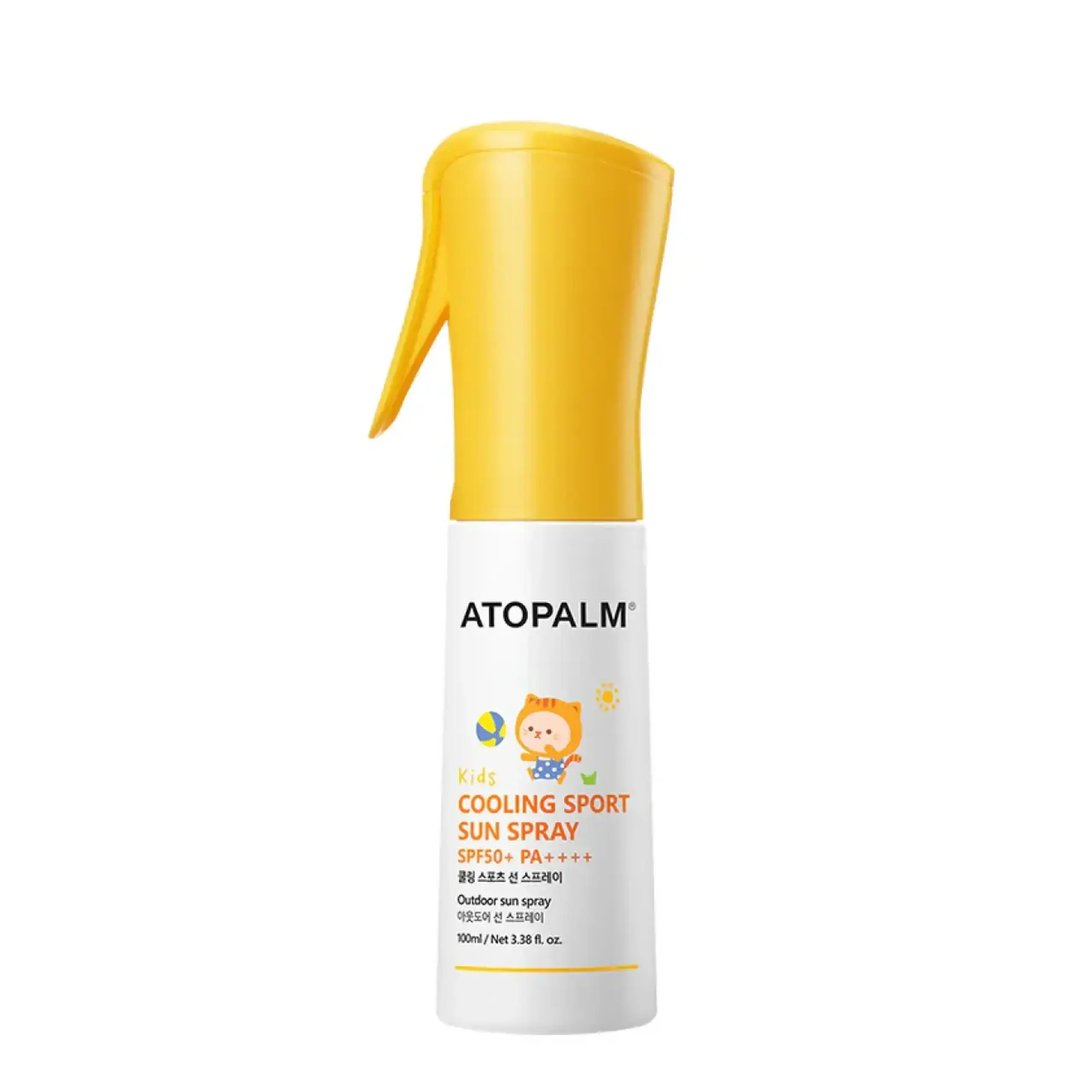 Atopalm, Cooling Sport Sun Spray Kids SPF50+PA+++, 100 ml