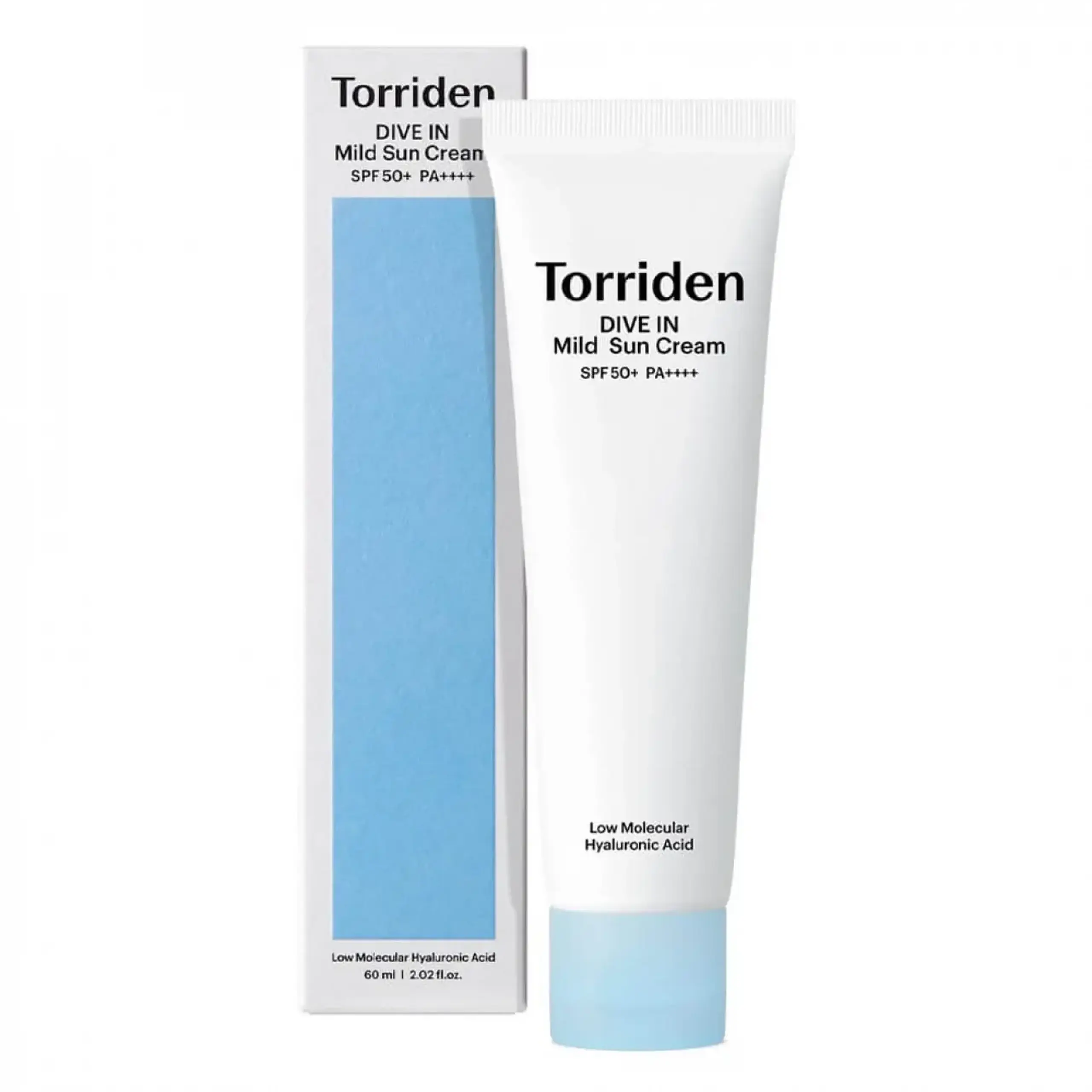Crema solară Torriden, Dive In Mild Sun Cream SPF 50+PA++++, 60 ml