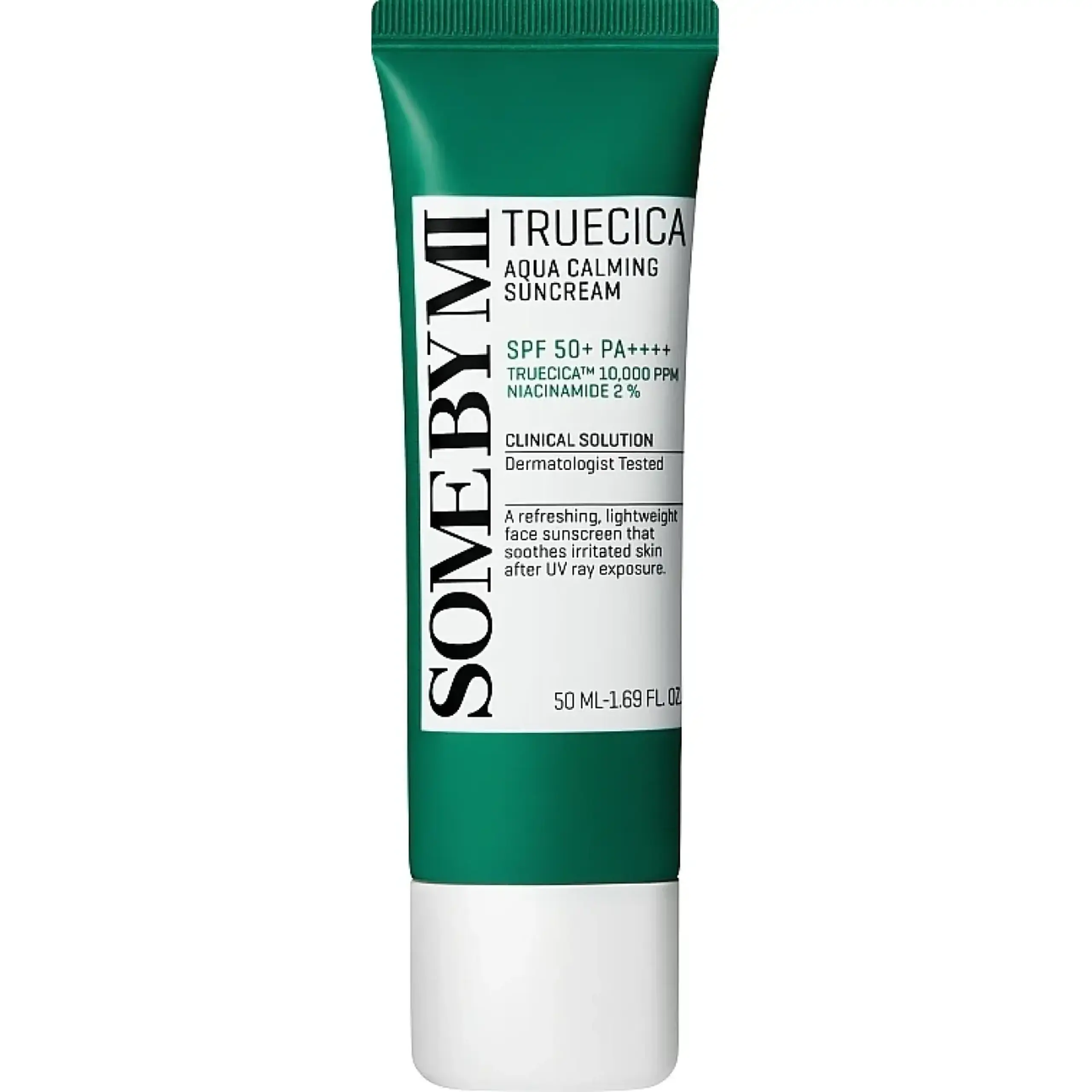 Crema solara Some By Mi, Truecica Aqua Calming Suncream SPF50, 50 ml