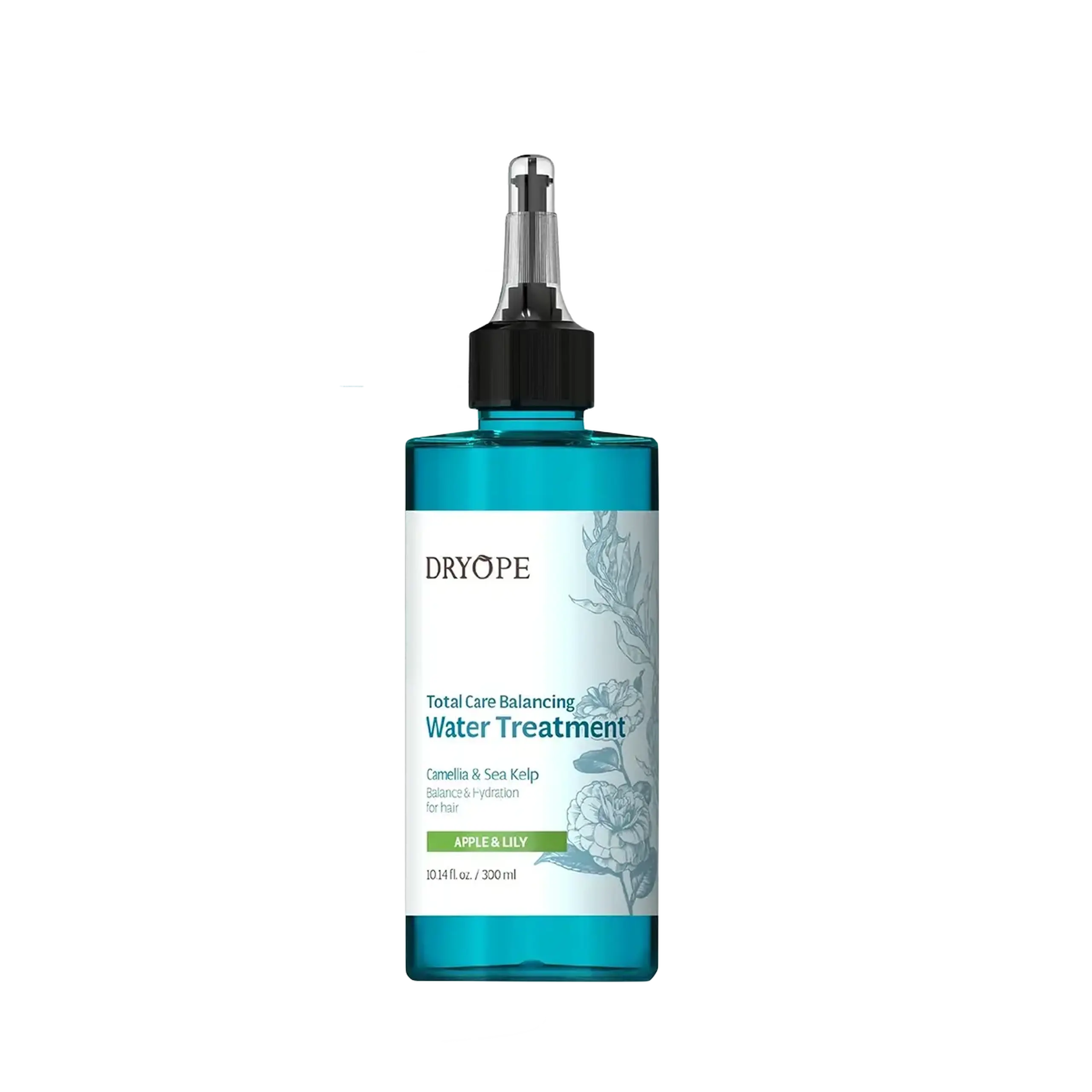 Tratament pentru par Dryope, Total Care Balancing Water Treatment Apple & Lily, 300 ml