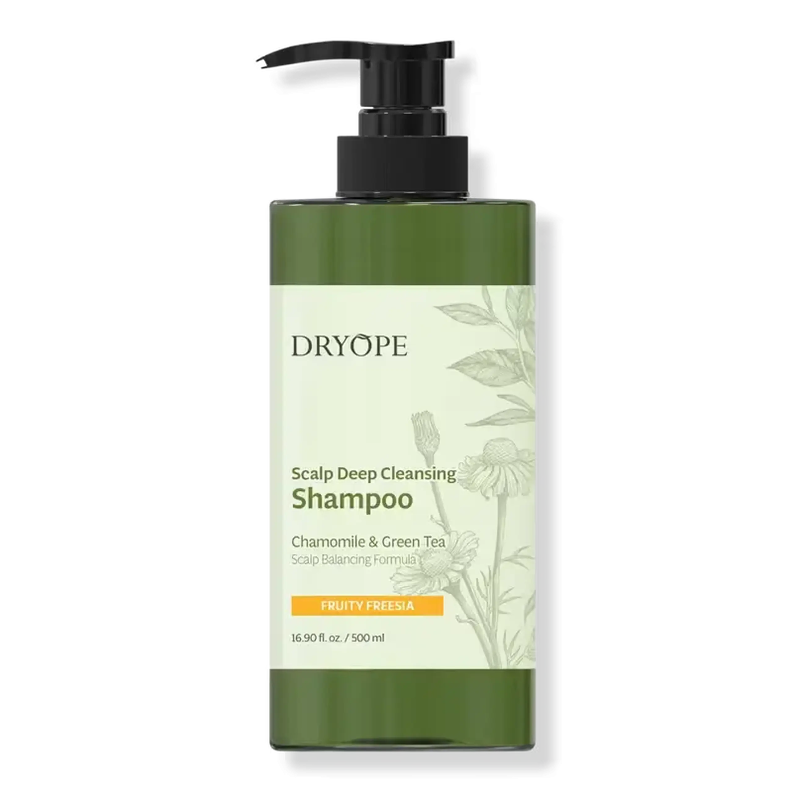 Dryope, Scalp Deep Cleansing Shampoo Fruity Freesia, 500 ml