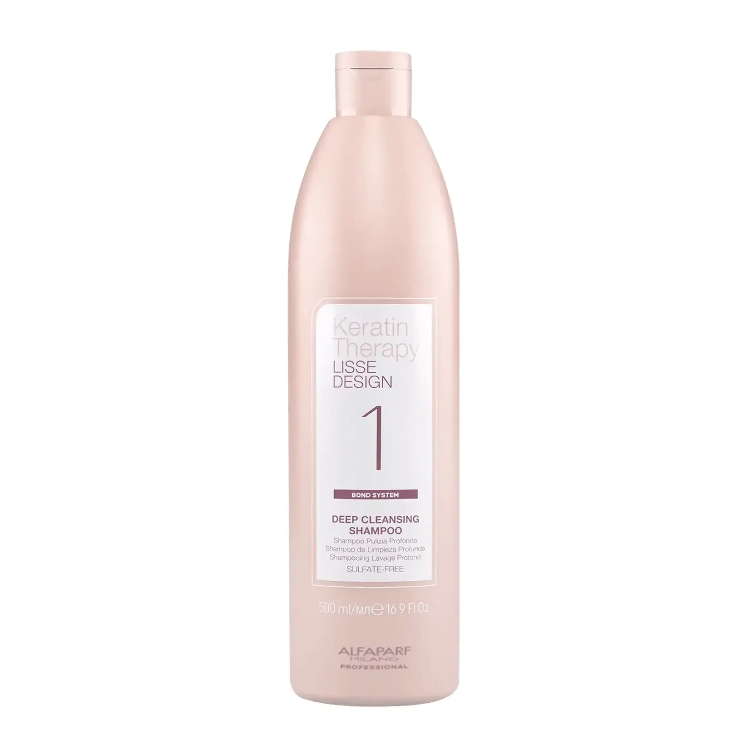 Alfaparf, Keratin Therapy Lisse Design Deep Cleansing Shampoo, 500 ml