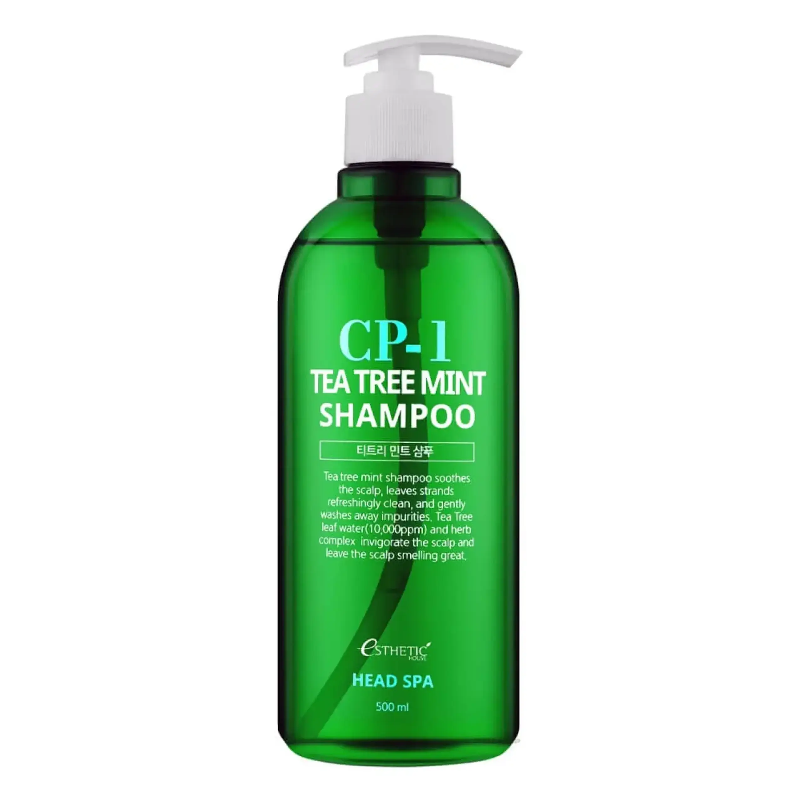 Șampon fără sulfați Esthetic House CP-1, Tea Tree Mint Shampoo, 500 ml