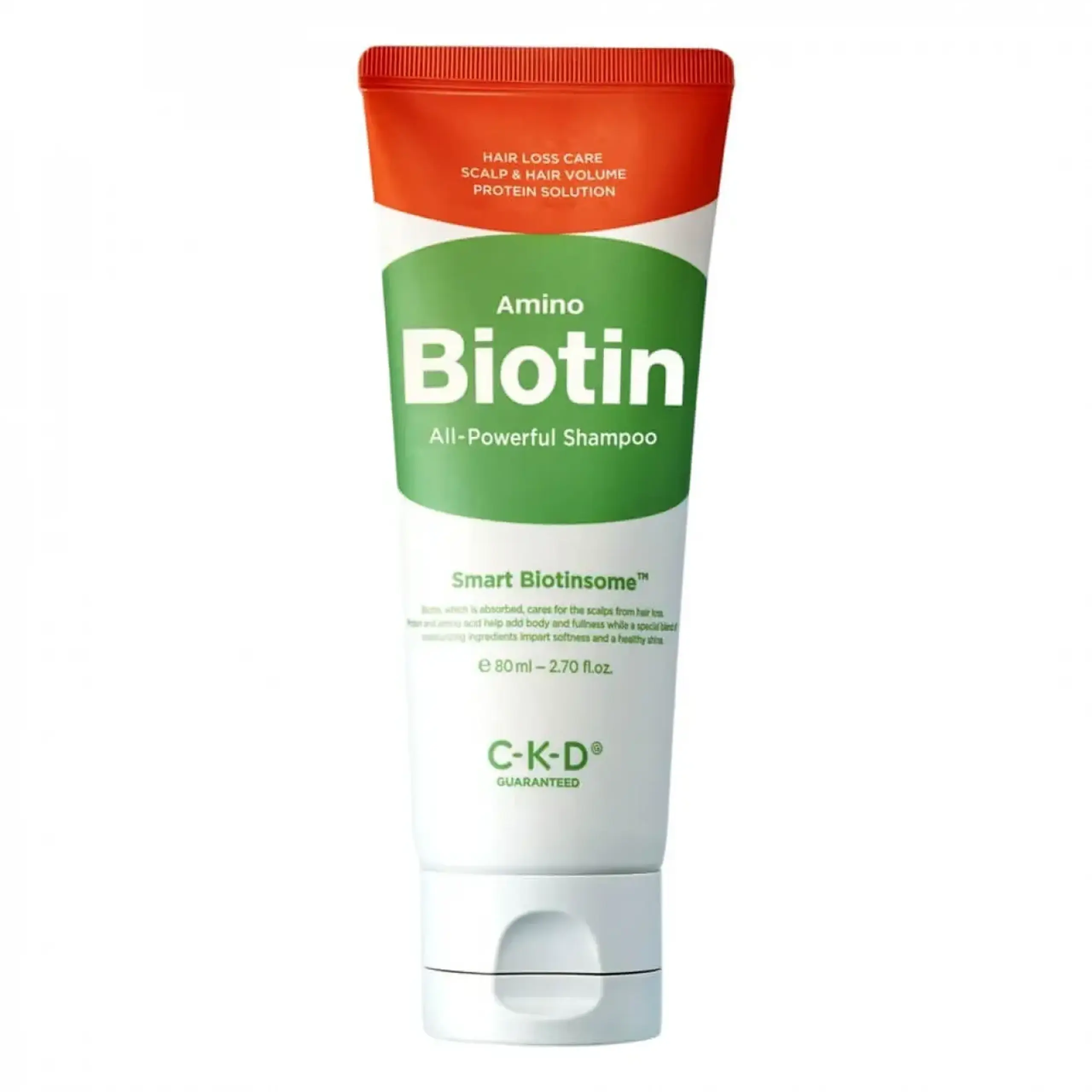 Șampon cu aminoacizi și biotină CKD, Amino Biotin All-Powerful Shampoo, 80 ml