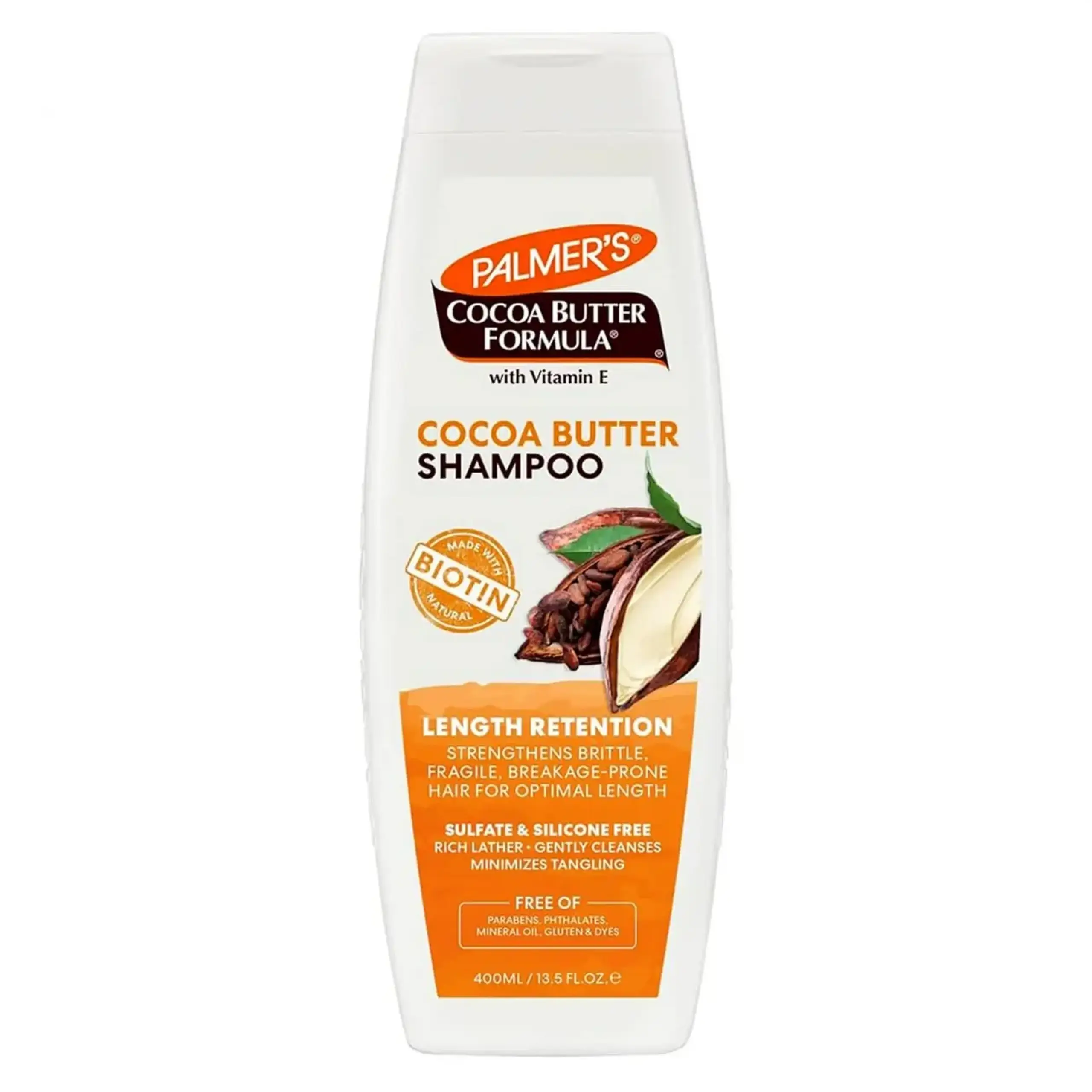 Șampon pentru păr Palmers, CBF Length Retention Shampoo, 400 ml