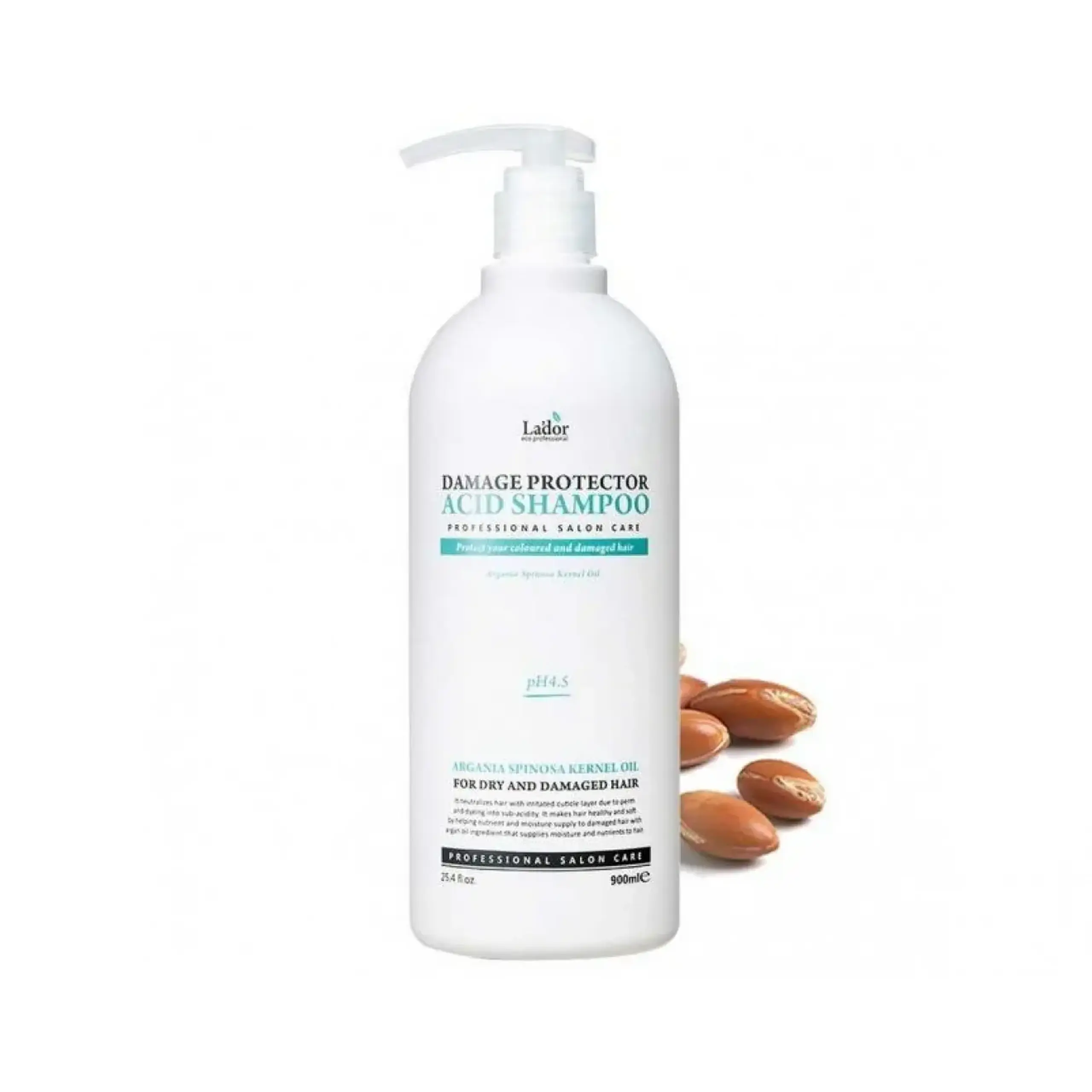 Sampon profesional cu ulei de argan-Lador, Damage Protector Acid Shampoo, 900 ml