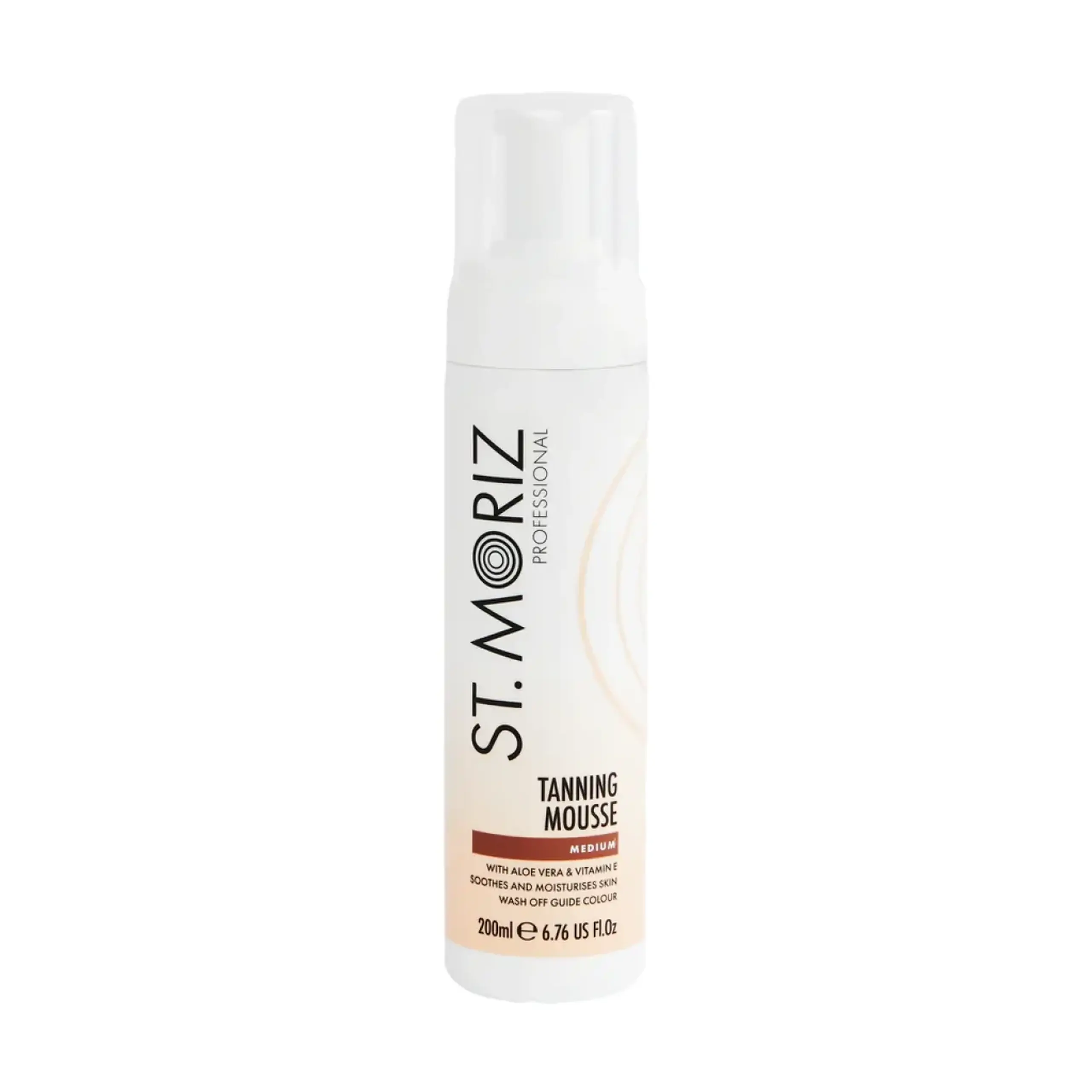 Spuma autobronzanta cu efect instant St.Moriz, Self-Tan Mousse Medium, 200 ml