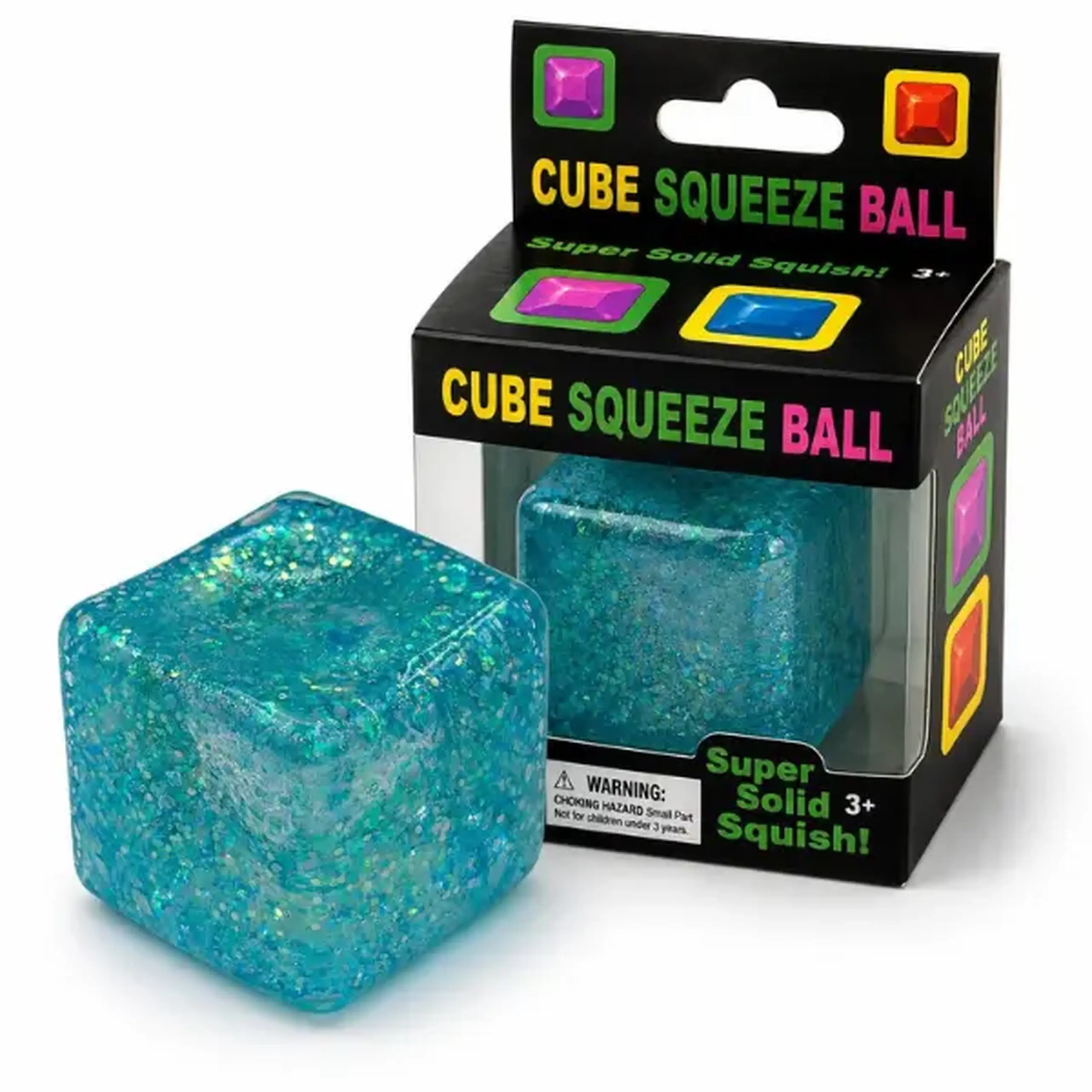 Cubul antistres "Needoh: Flippy Ice Cube", 5×5×5 cm