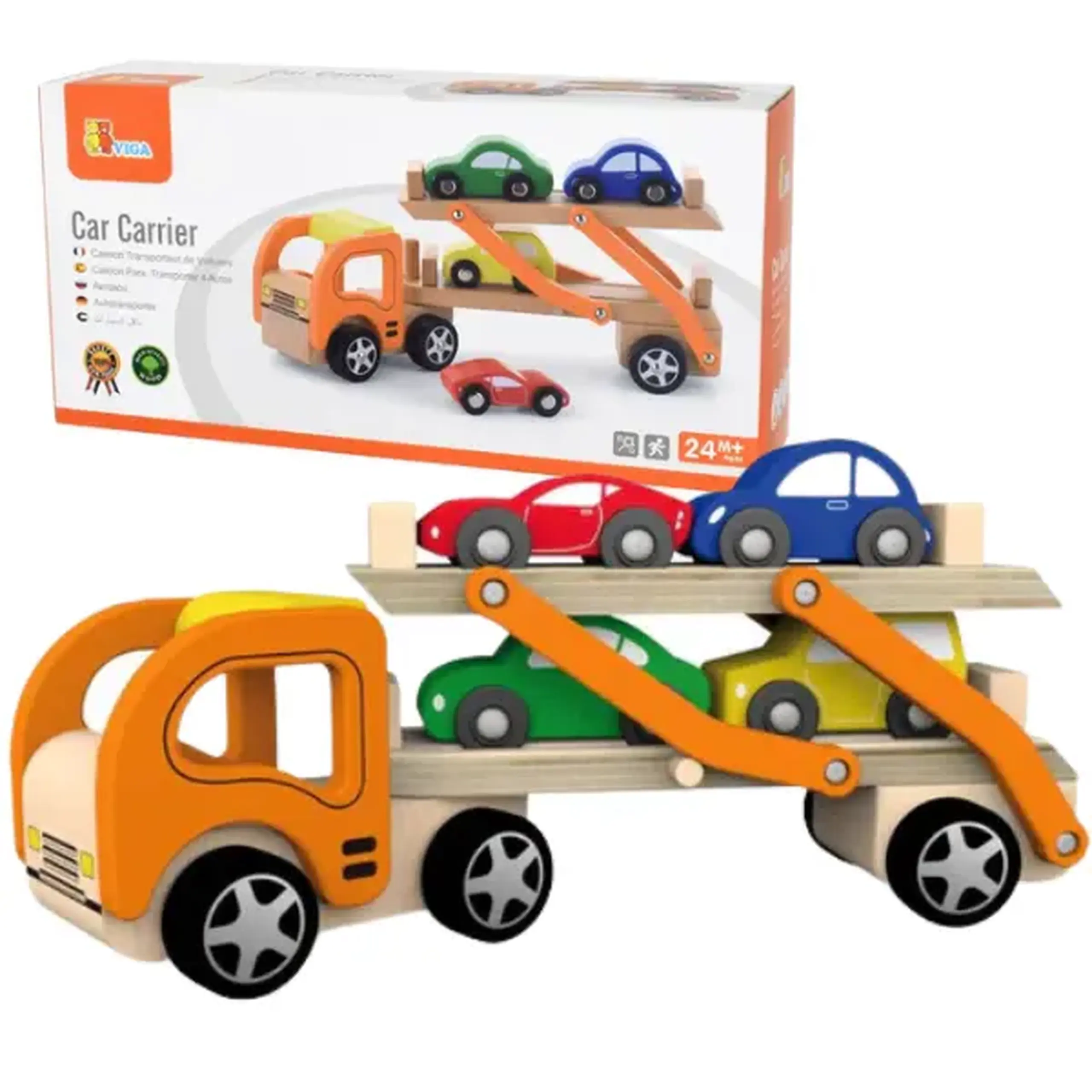 Transportor de Mașini din Lemn